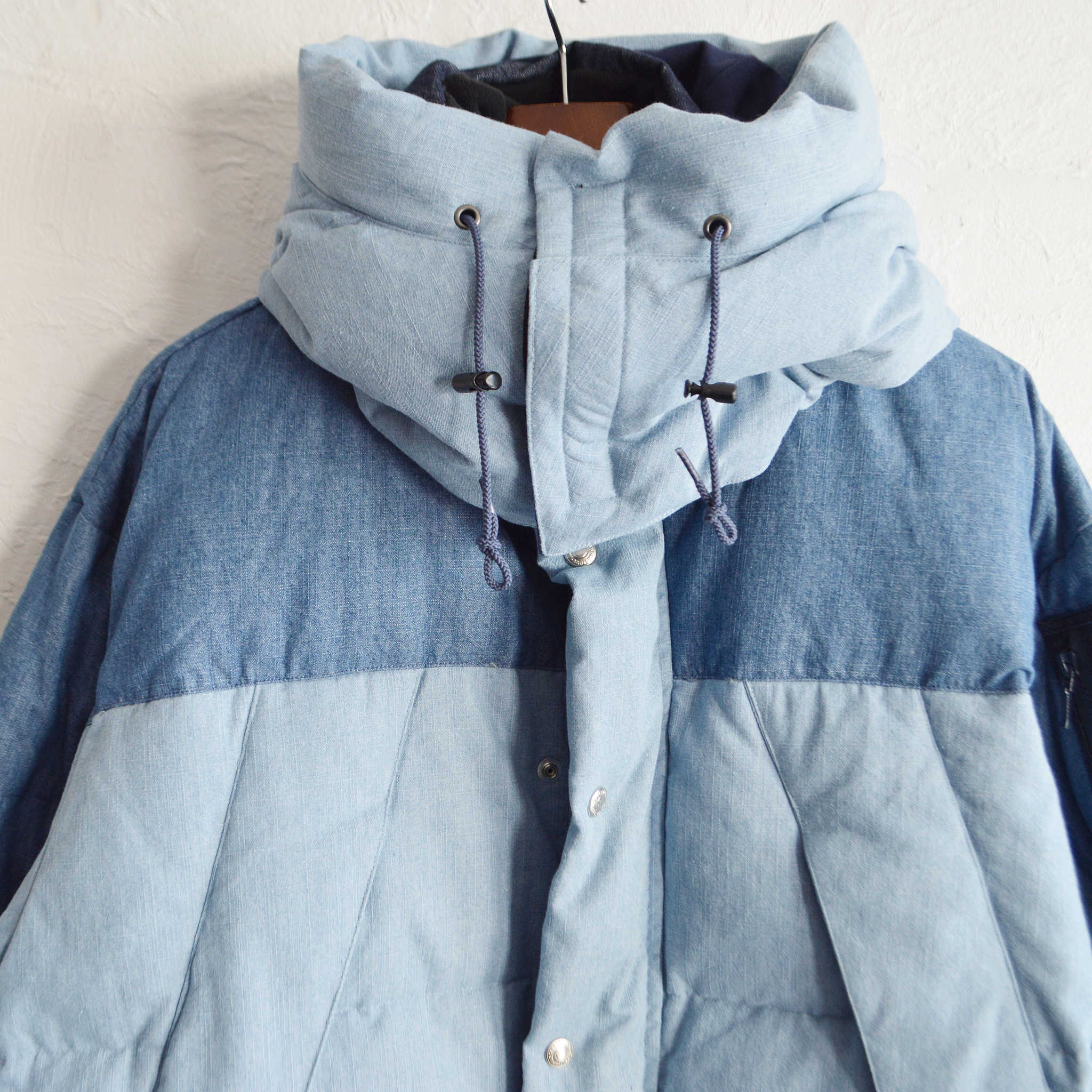 IMPRESTORE インプレストア / Shelly | denim down jacket デニムダウンジャケット (Denim color scheme デニムカラースキーム)