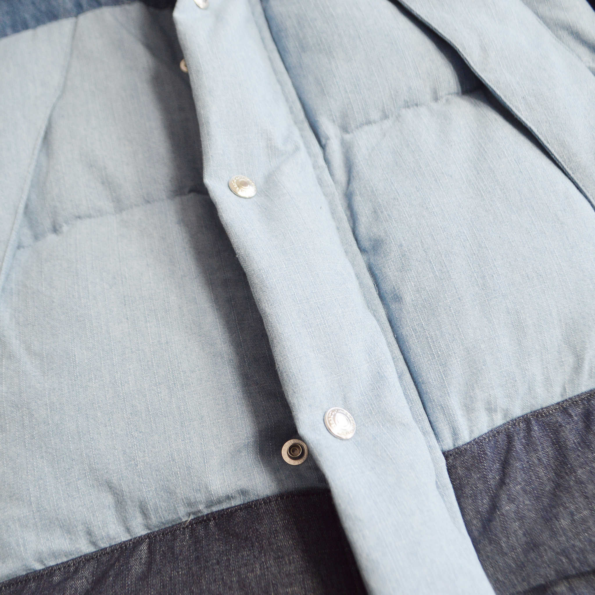 IMPRESTORE インプレストア / Shelly | denim down jacket デニムダウンジャケット (Denim color scheme デニムカラースキーム)