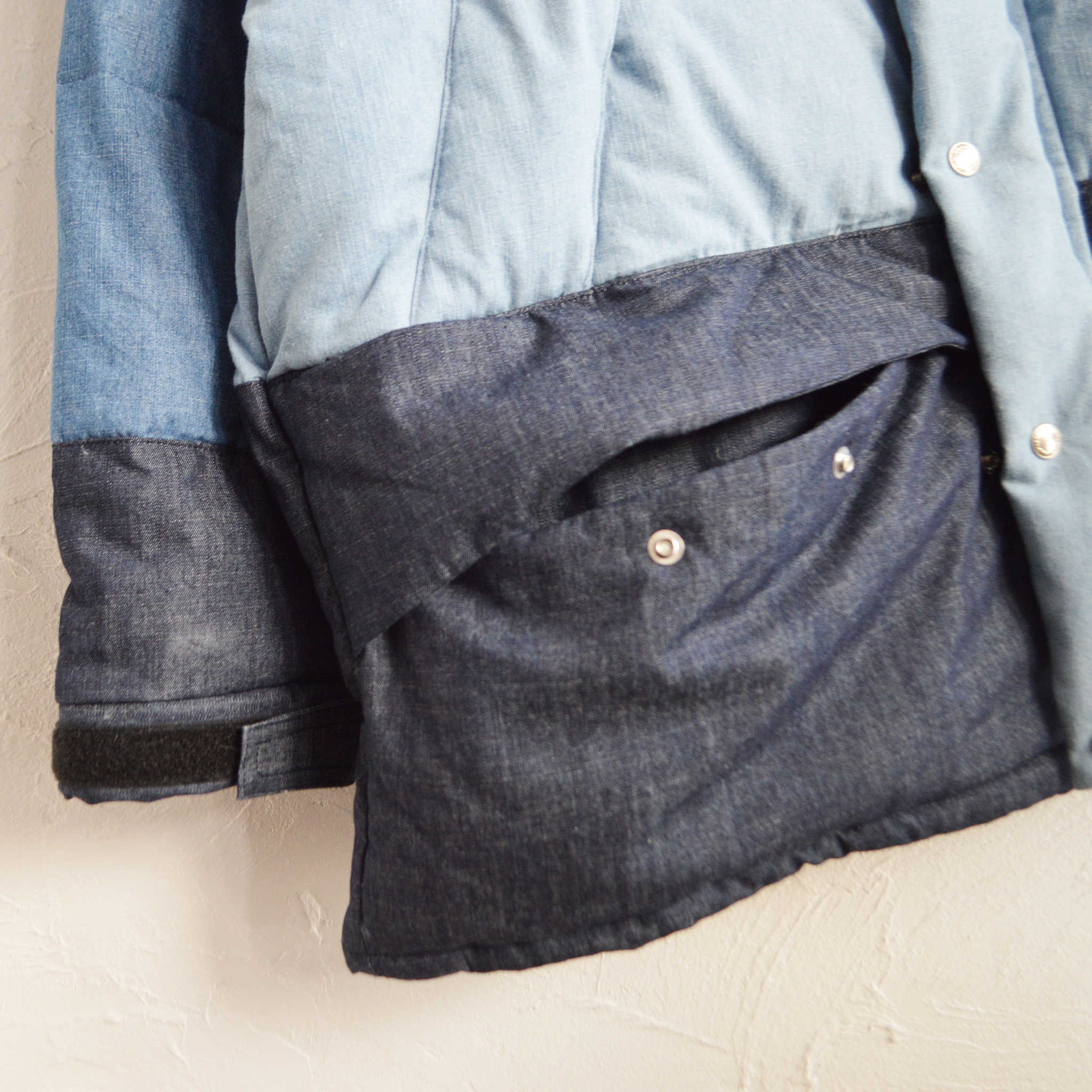 IMPRESTORE インプレストア / Shelly | denim down jacket デニムダウンジャケット (Denim color scheme デニムカラースキーム)