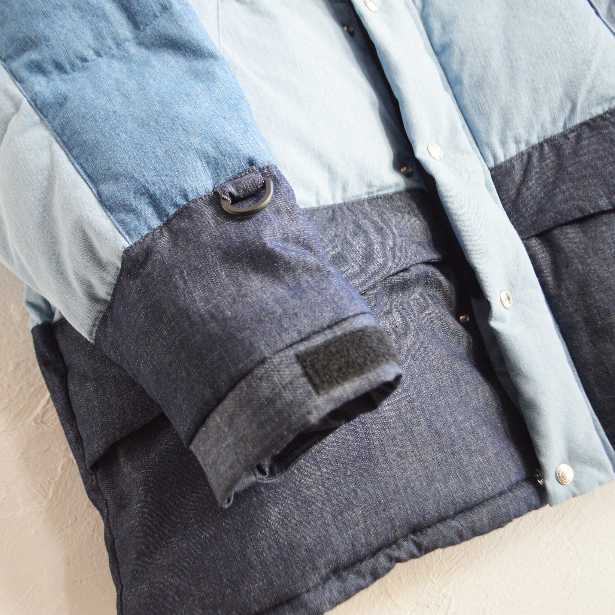 IMPRESTORE インプレストア / Shelly | denim down jacket デニムダウンジャケット (Denim color scheme デニムカラースキーム)