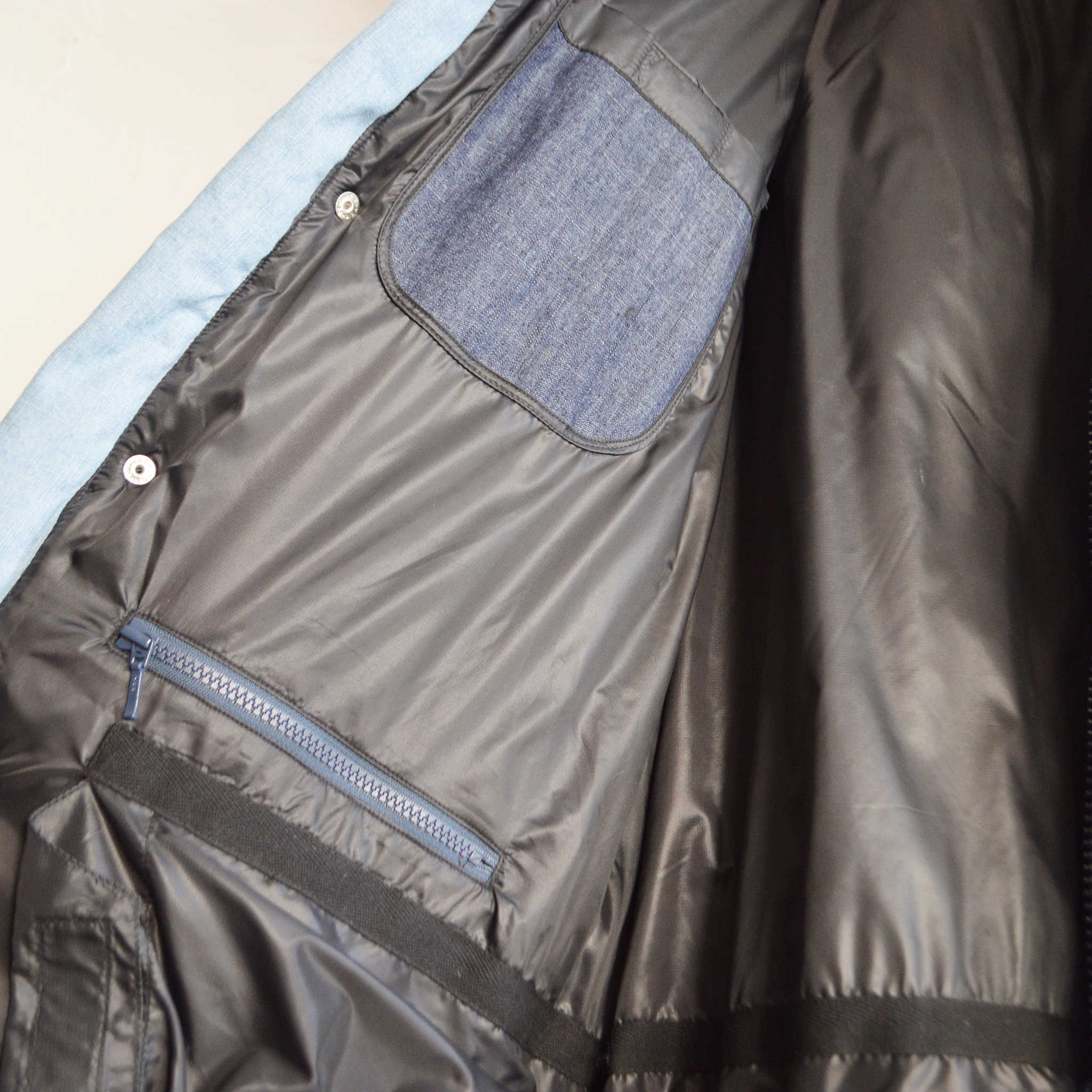 IMPRESTORE インプレストア / Shelly | denim down jacket デニムダウンジャケット (Denim color scheme デニムカラースキーム)