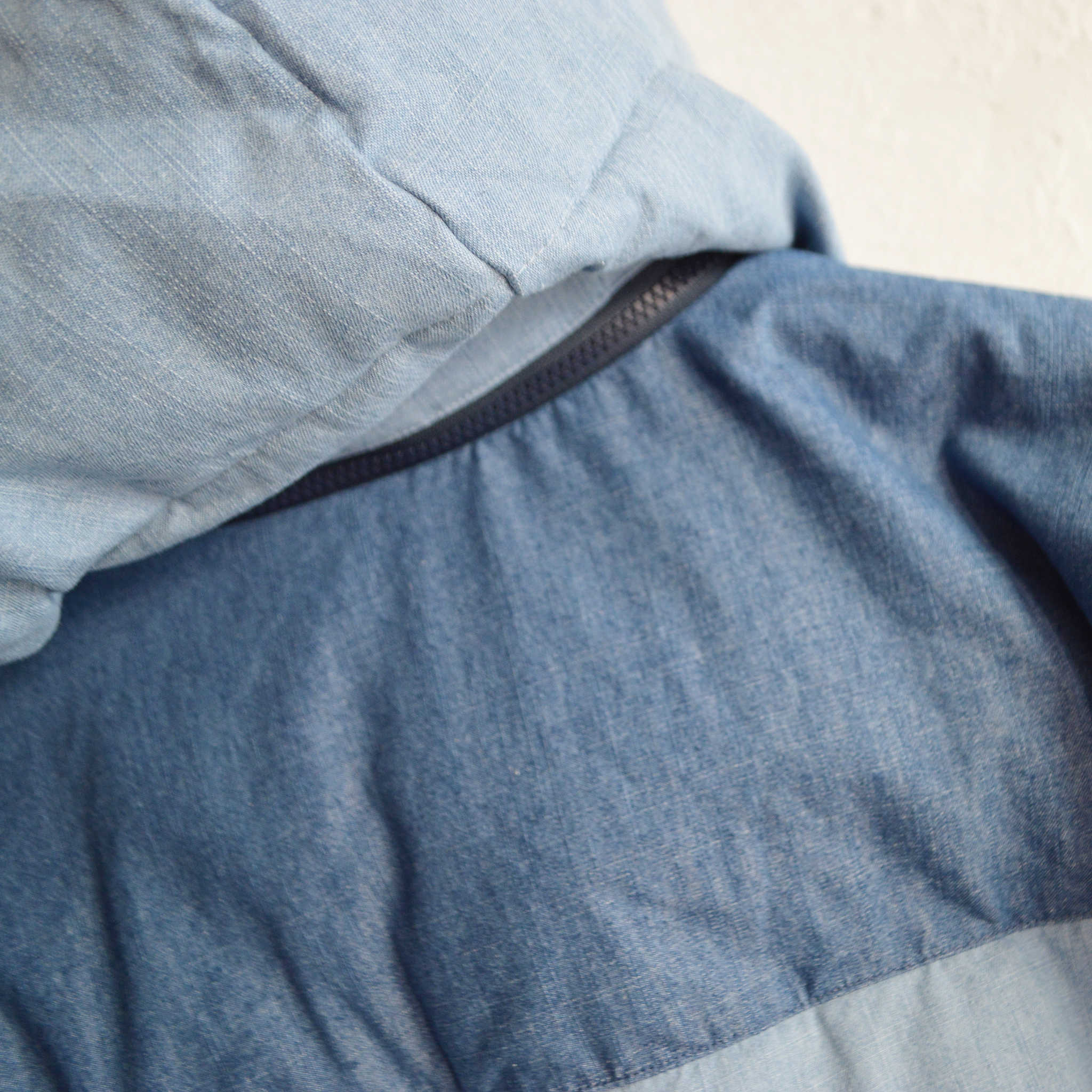 IMPRESTORE インプレストア / Shelly | denim down jacket デニムダウンジャケット (Denim color scheme デニムカラースキーム)