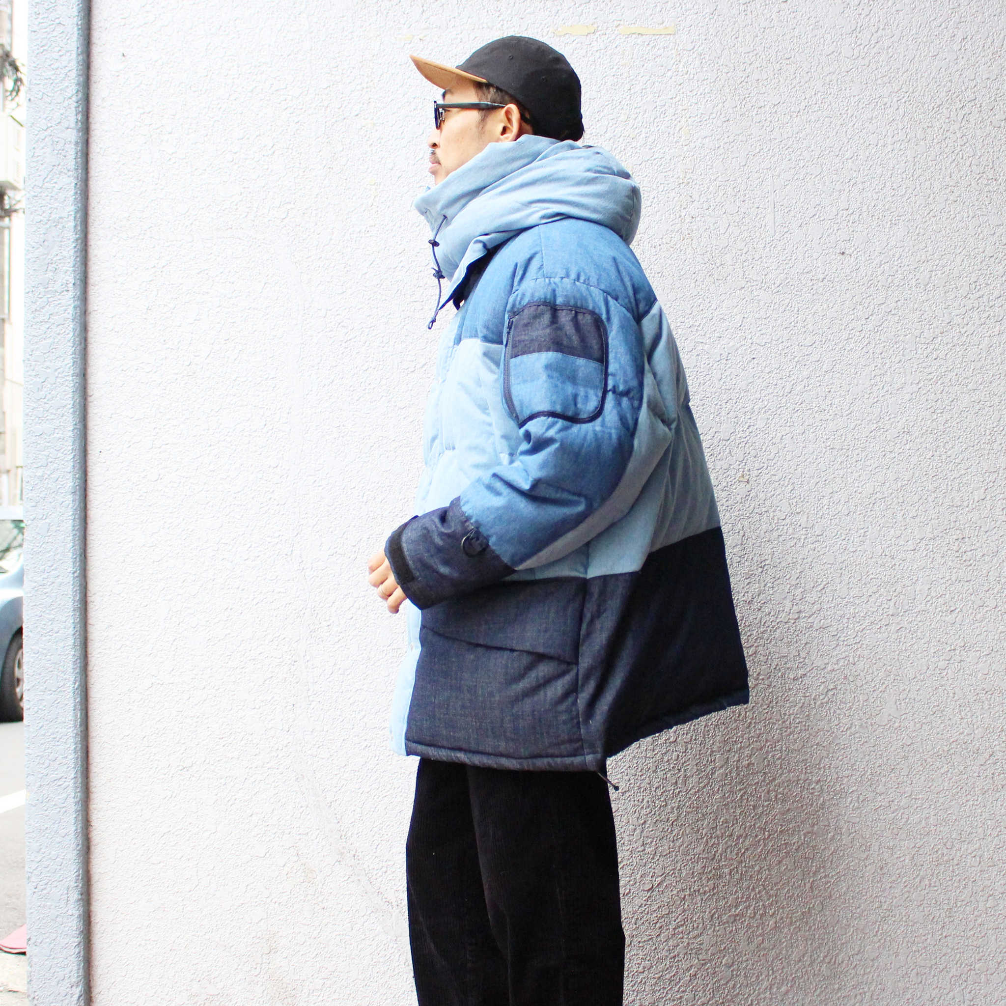 IMPRESTORE インプレストア / Shelly | denim down jacket デニムダウンジャケット (Denim color scheme デニムカラースキーム)