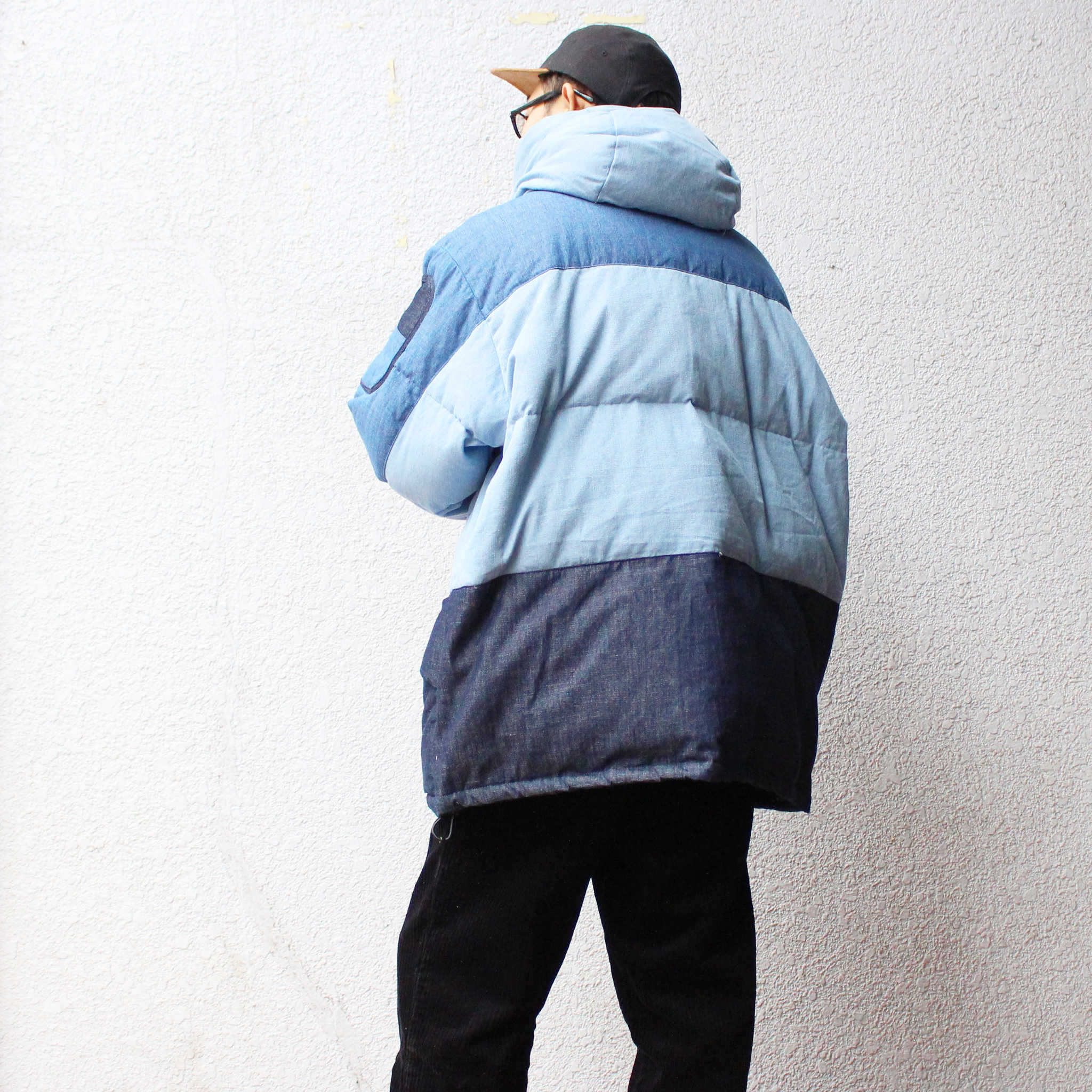 IMPRESTORE インプレストア / Shelly | denim down jacket デニムダウンジャケット (Denim color scheme デニムカラースキーム)