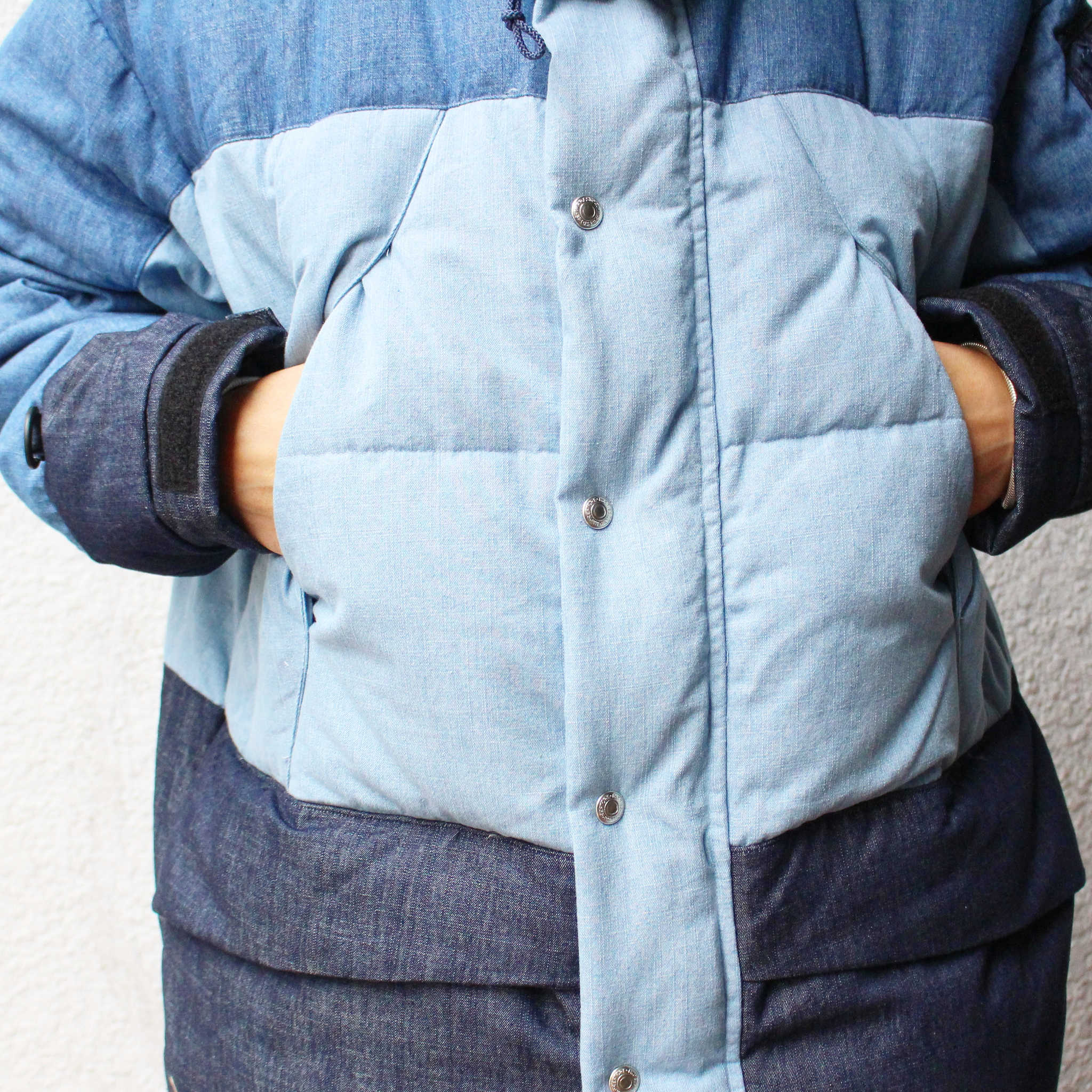 IMPRESTORE インプレストア / Shelly | denim down jacket デニムダウンジャケット (Denim color scheme デニムカラースキーム)