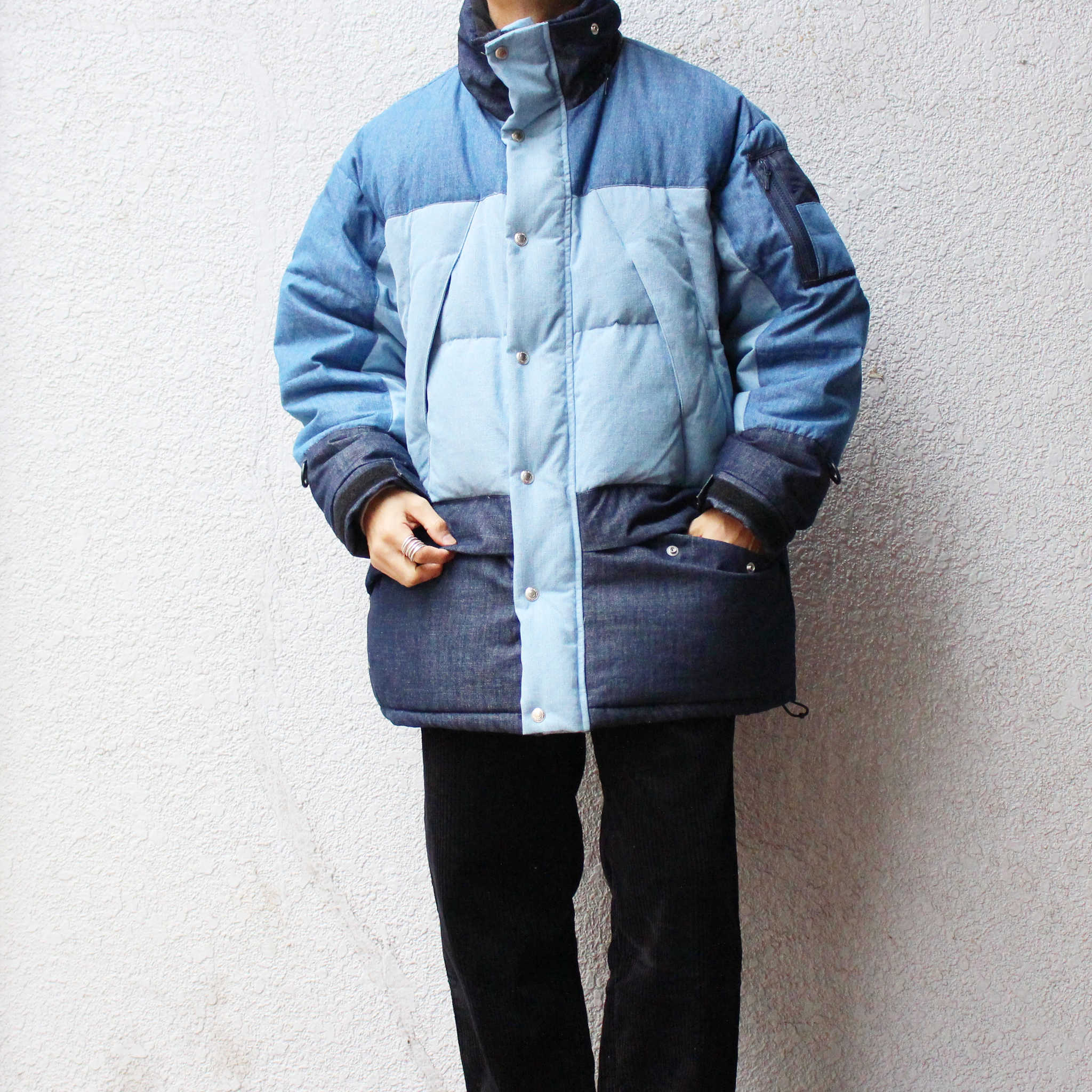 IMPRESTORE インプレストア / Shelly | denim down jacket デニムダウンジャケット (Denim color scheme デニムカラースキーム)