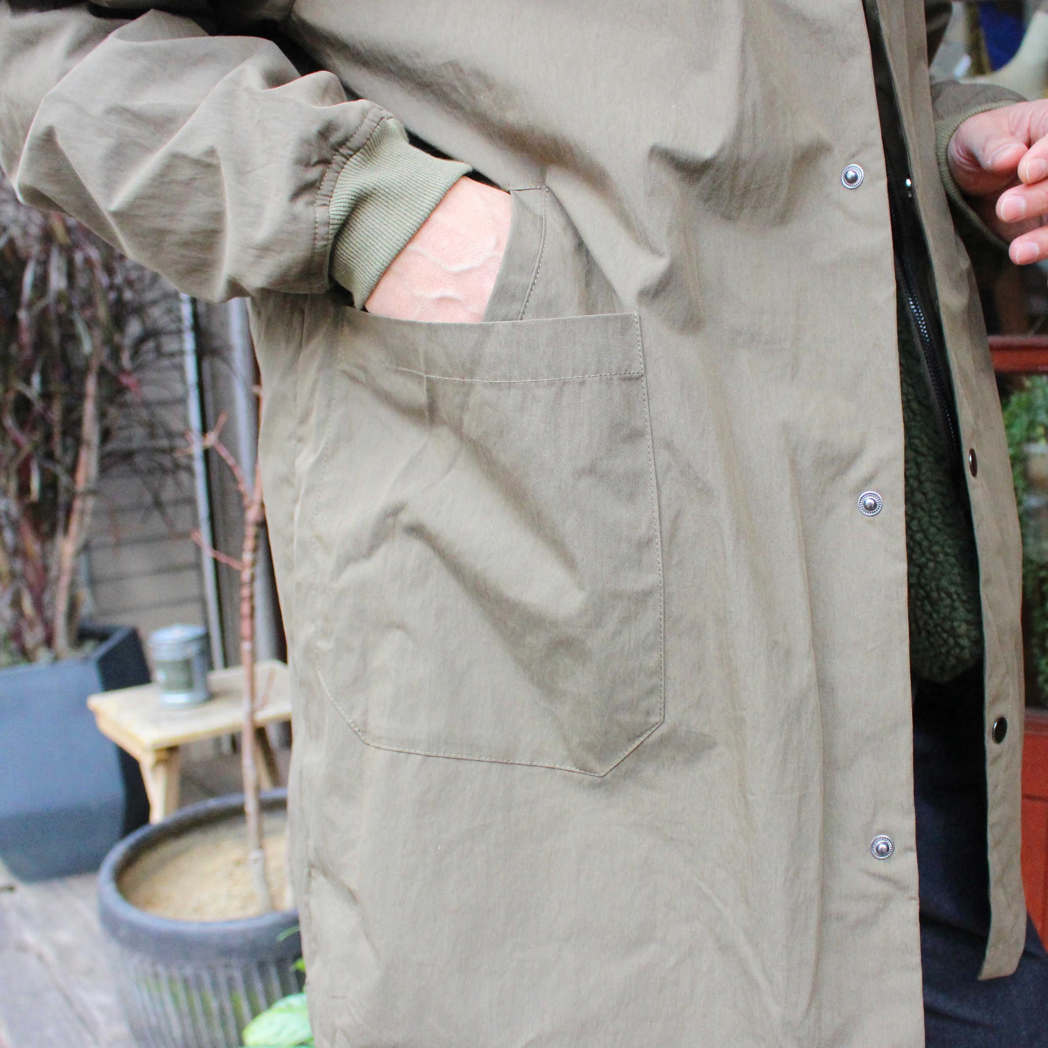 modemdesign モデムデザイン / 3WAY BOA COAT スリーウェイコート (KHAKI カーキ)