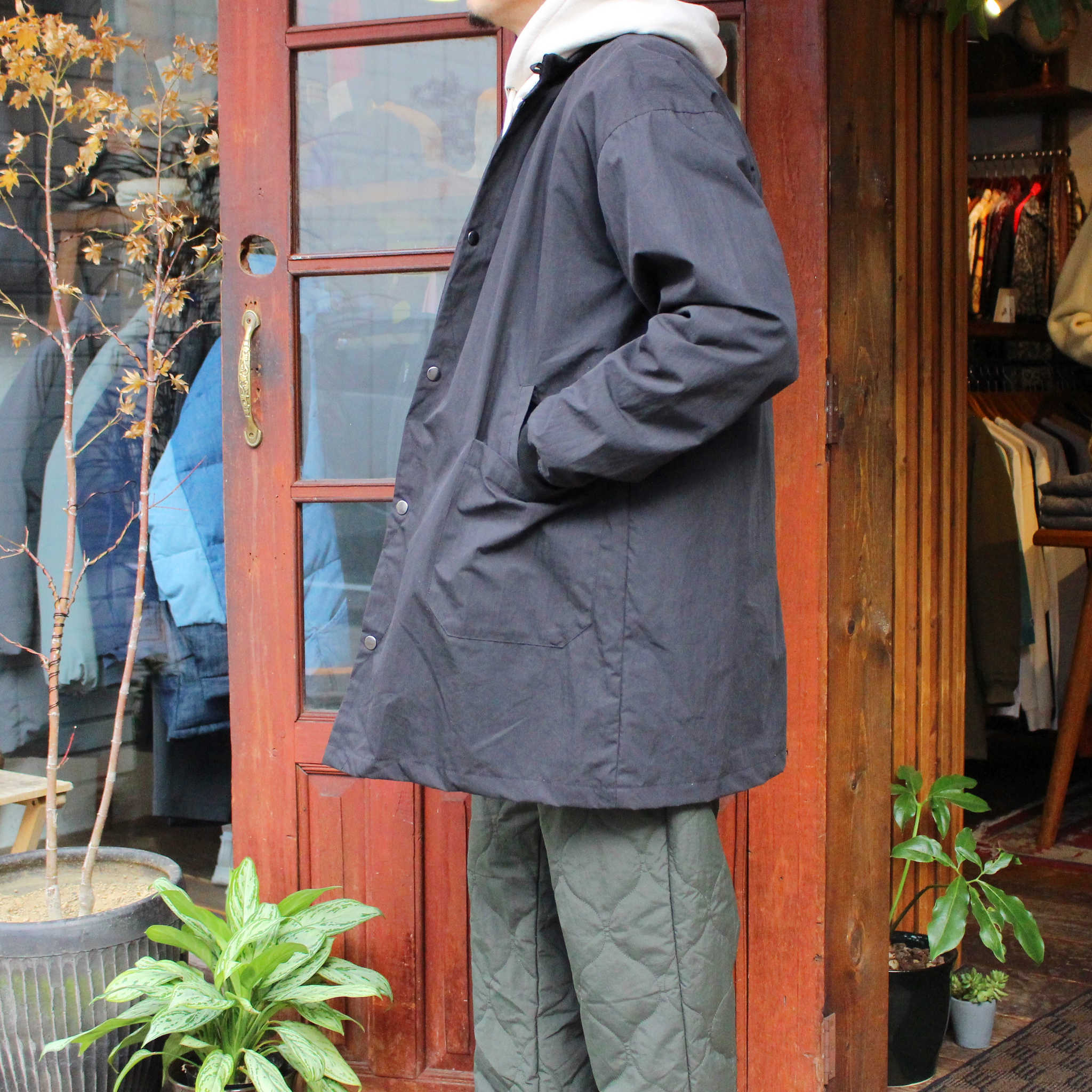 modemdesign モデムデザイン / 3WAY BOA COAT スリーウェイコート (BLACK ブラック)