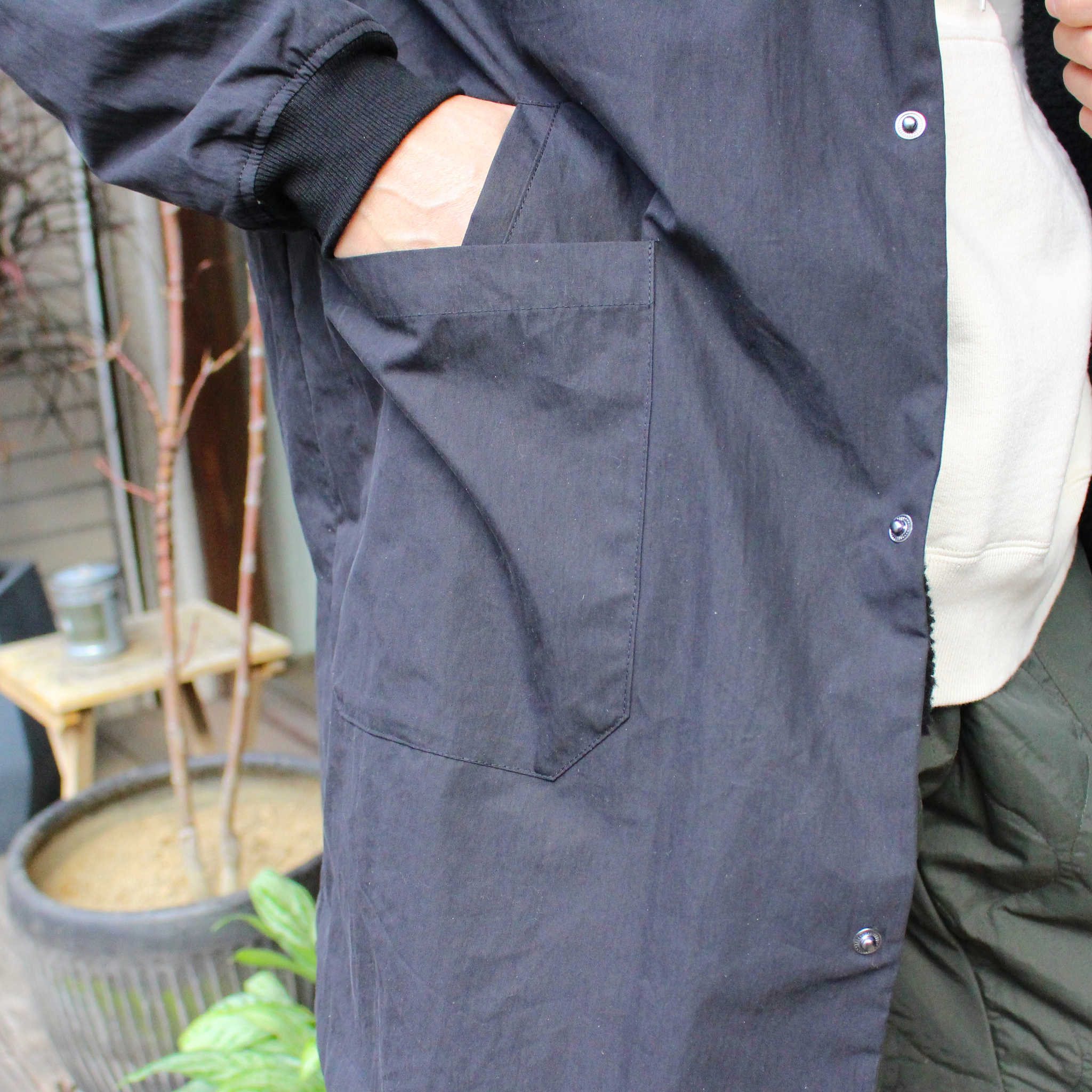 modemdesign モデムデザイン / 3WAY BOA COAT スリーウェイコート (BLACK ブラック)
