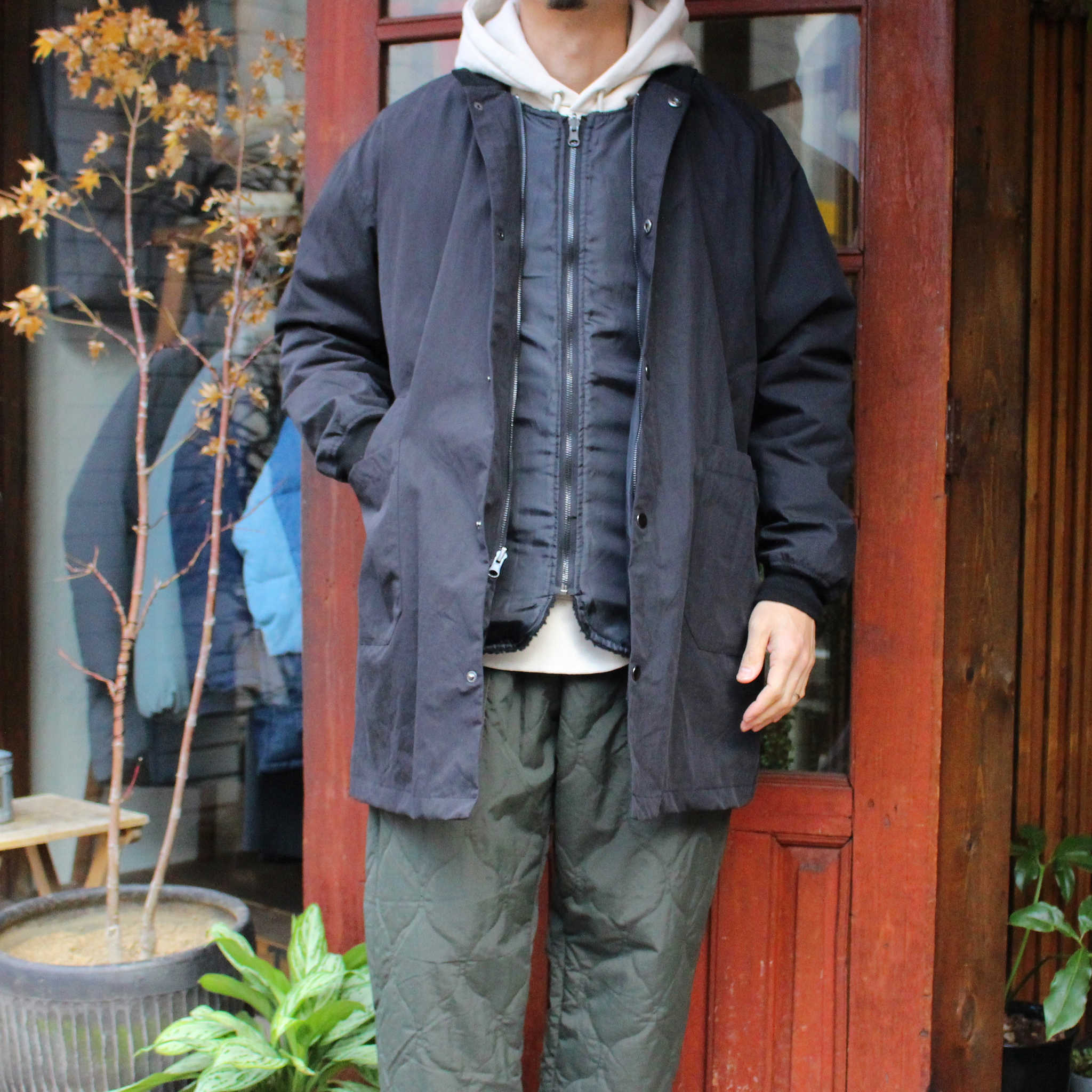 modemdesign モデムデザイン / 3WAY BOA COAT スリーウェイコート (BLACK ブラック)