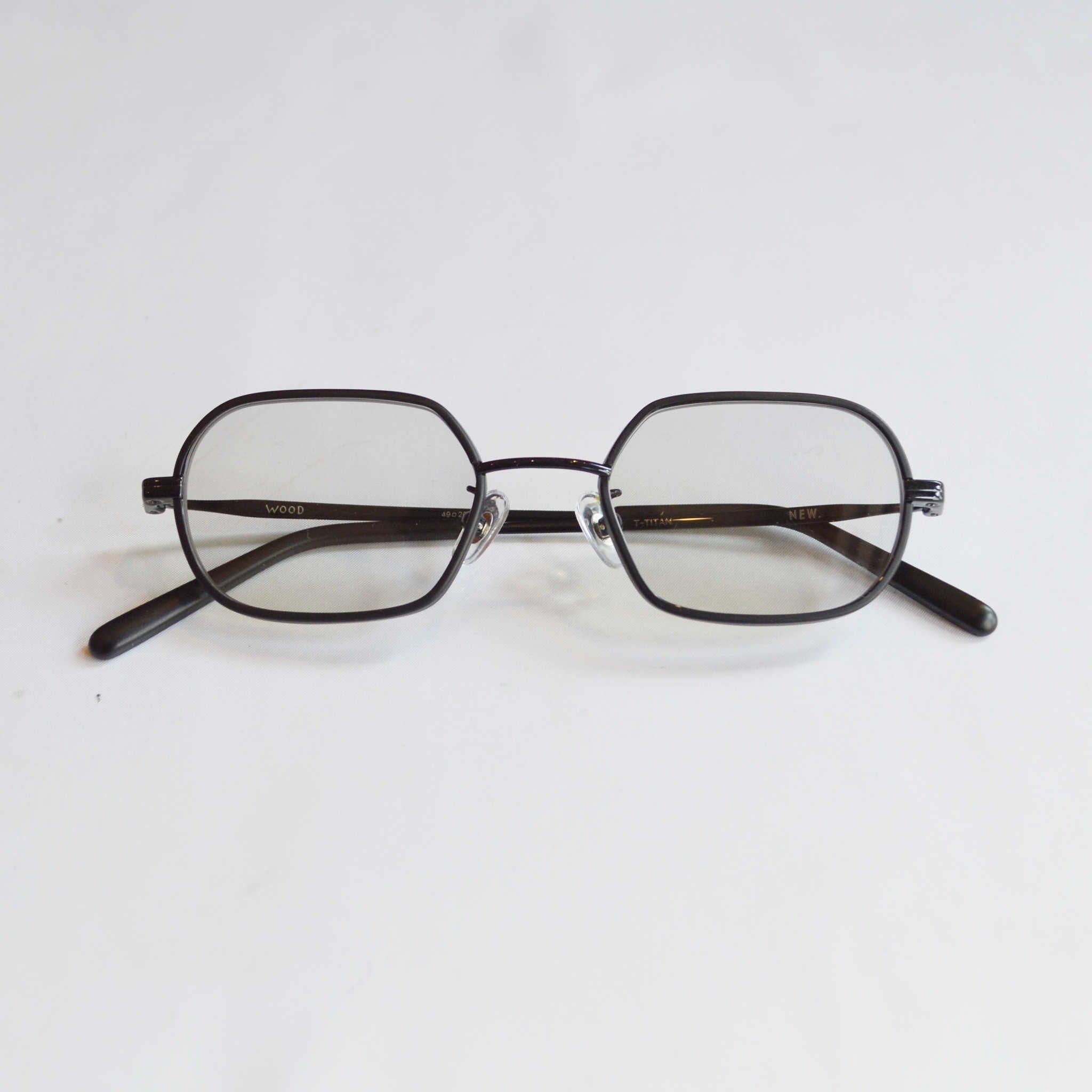 NEW. ニュー / WOOD ウッド (black×matte black ブラックマットブラック)