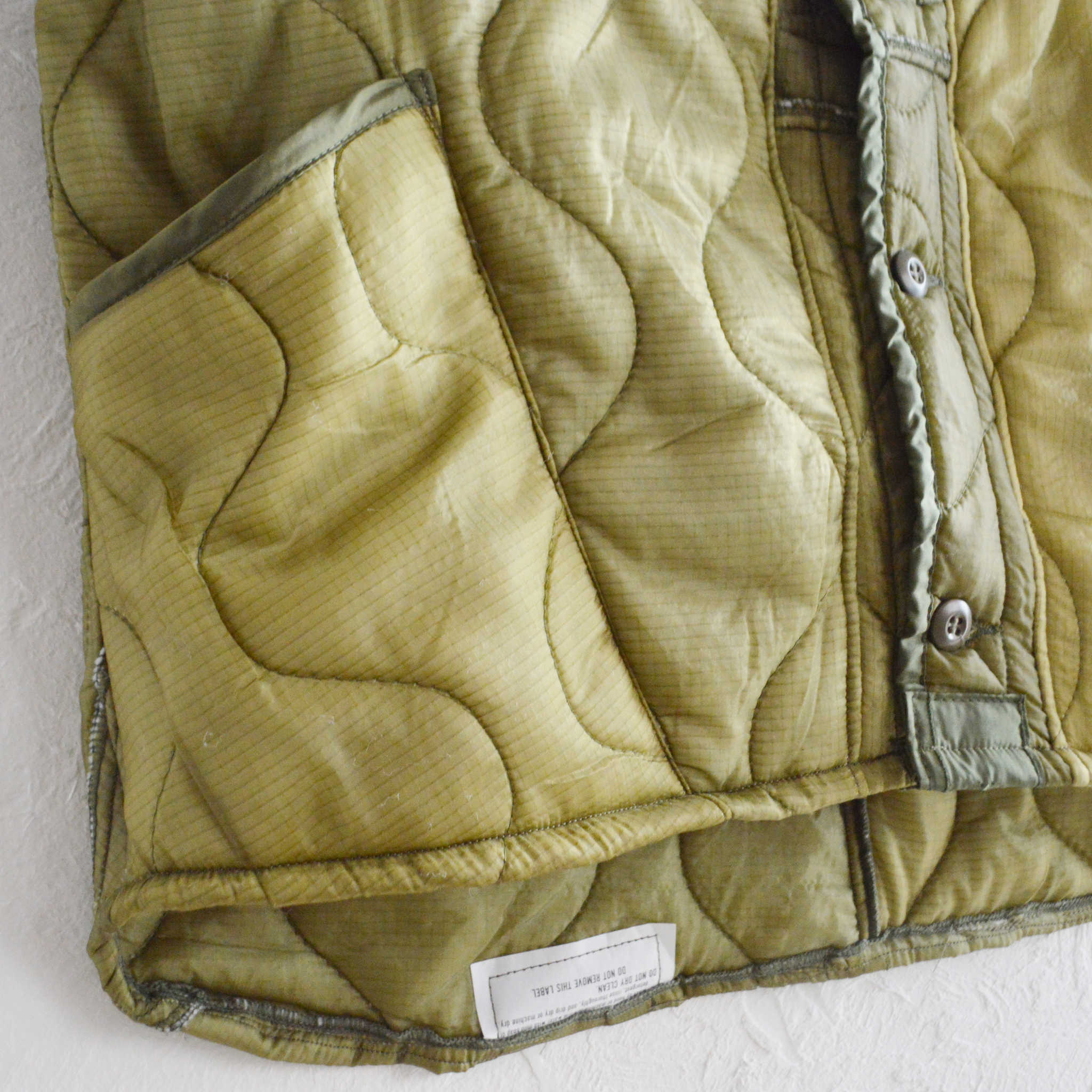 oddment オッドメント / QUILTING VEST キルティングベスト (OLIVE オリーブ)