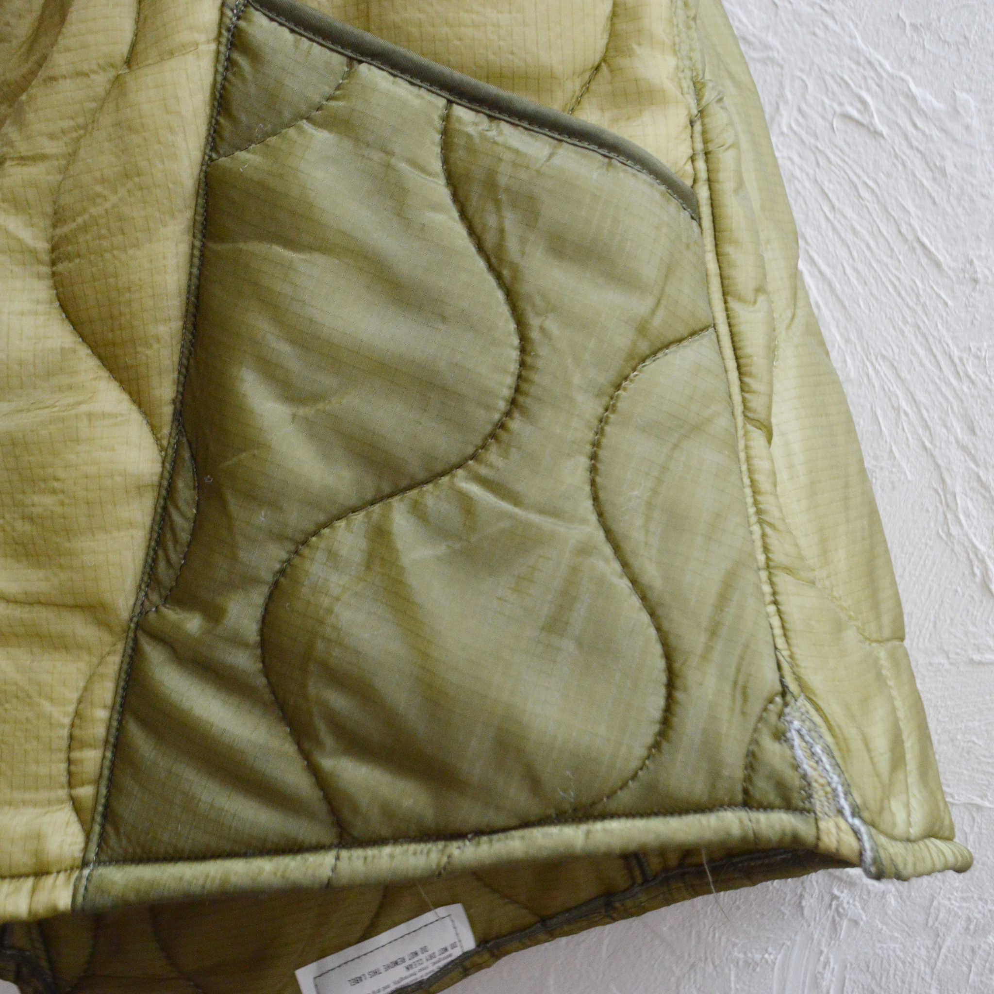 oddment オッドメント / QUILTING VEST キルティングベスト (OLIVE オリーブ)