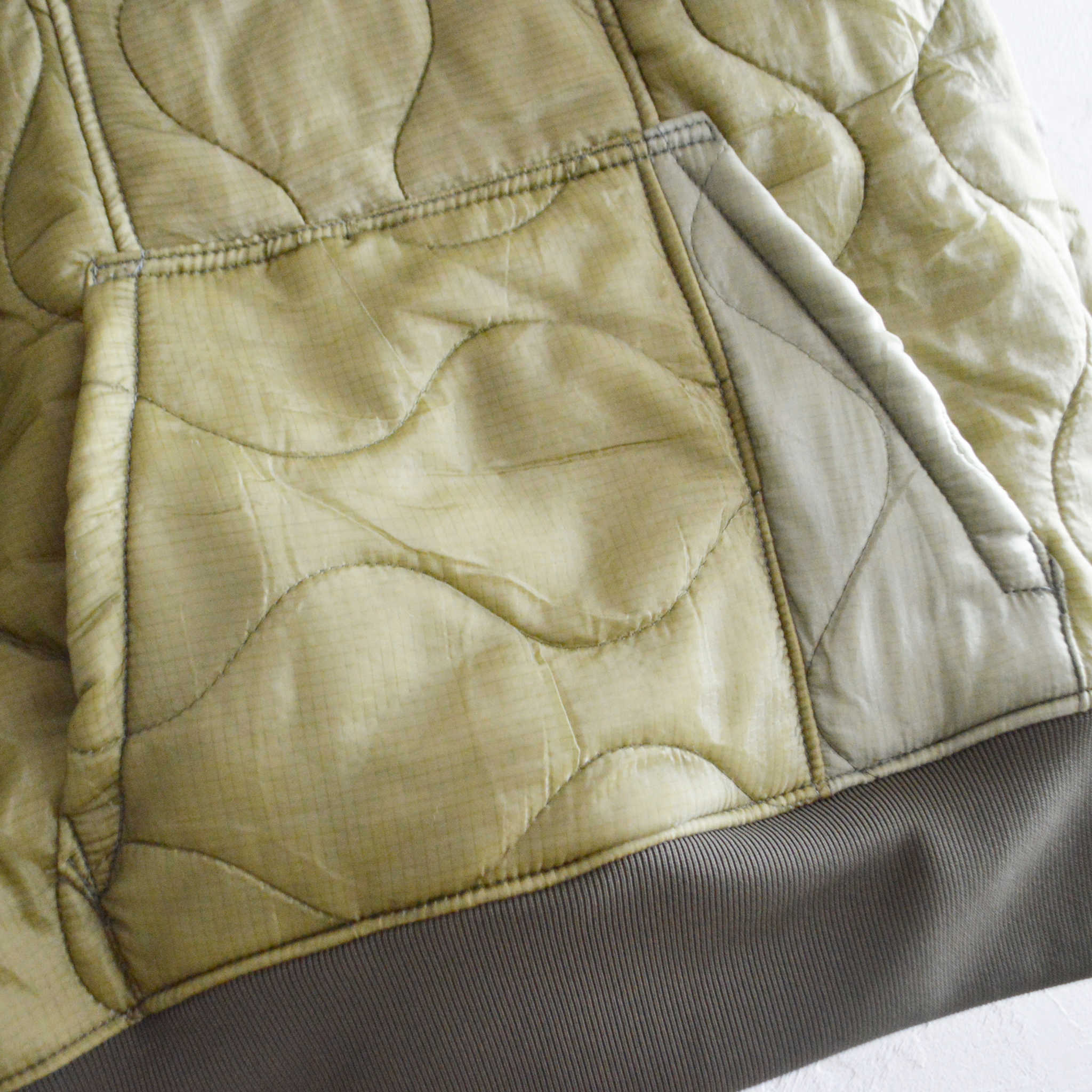 oddment オッドメント / QUILTING CREW キルティングクルー (OLIVE オリーブ)