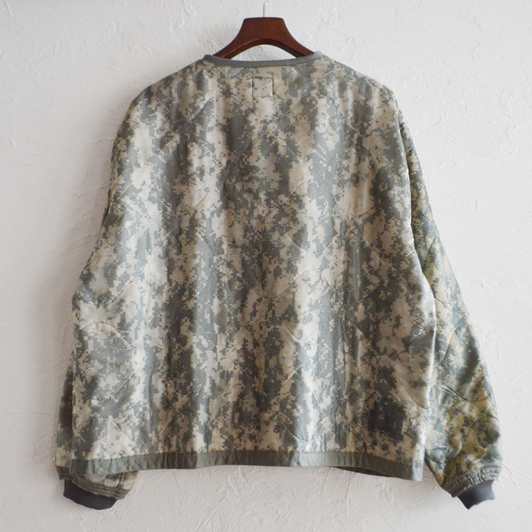 oddment オッドメント / QUILTING SHORT JACKET キルティングショートジャケト (ACU CAMO エーシーユーカモ)