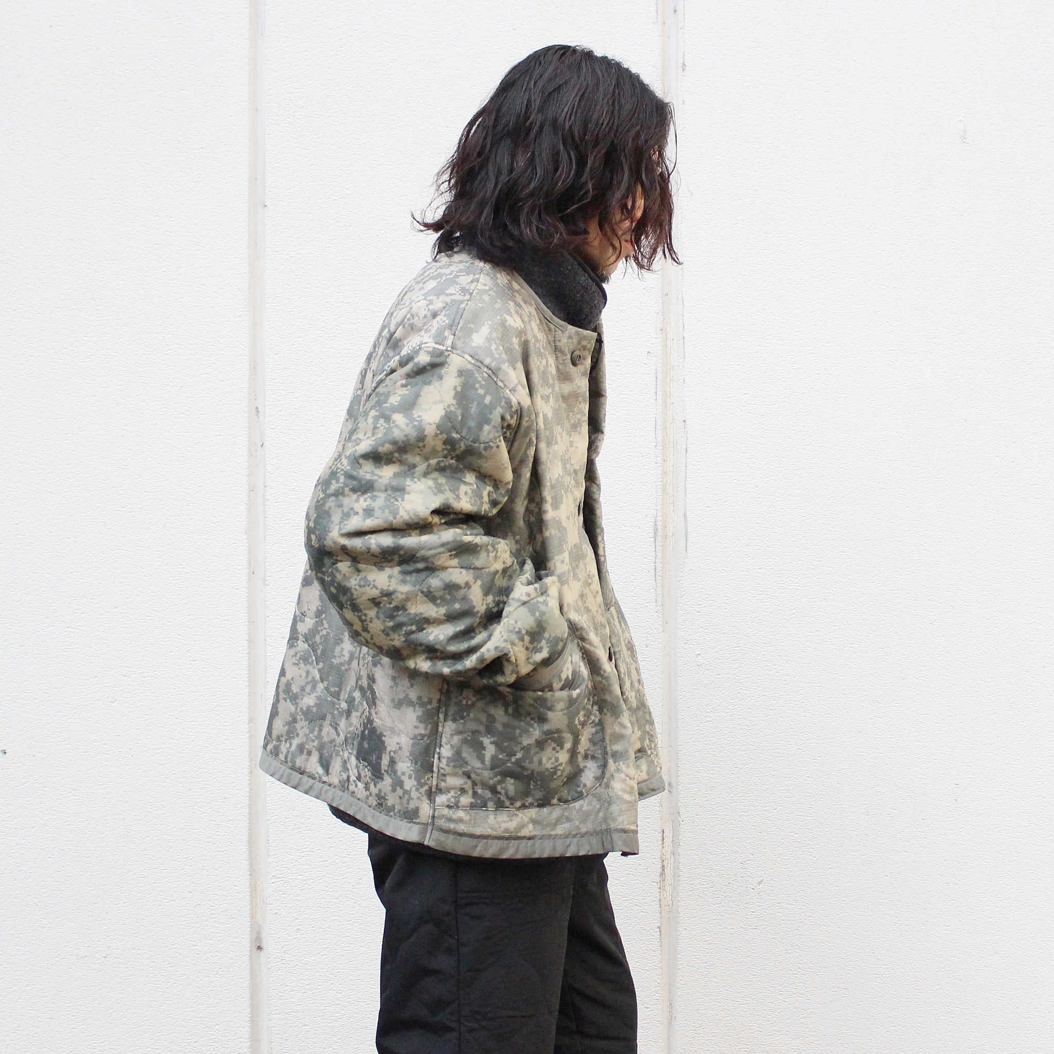 oddment オッドメント / QUILTING SHORT JACKET キルティングショートジャケト (ACU CAMO エーシーユーカモ)