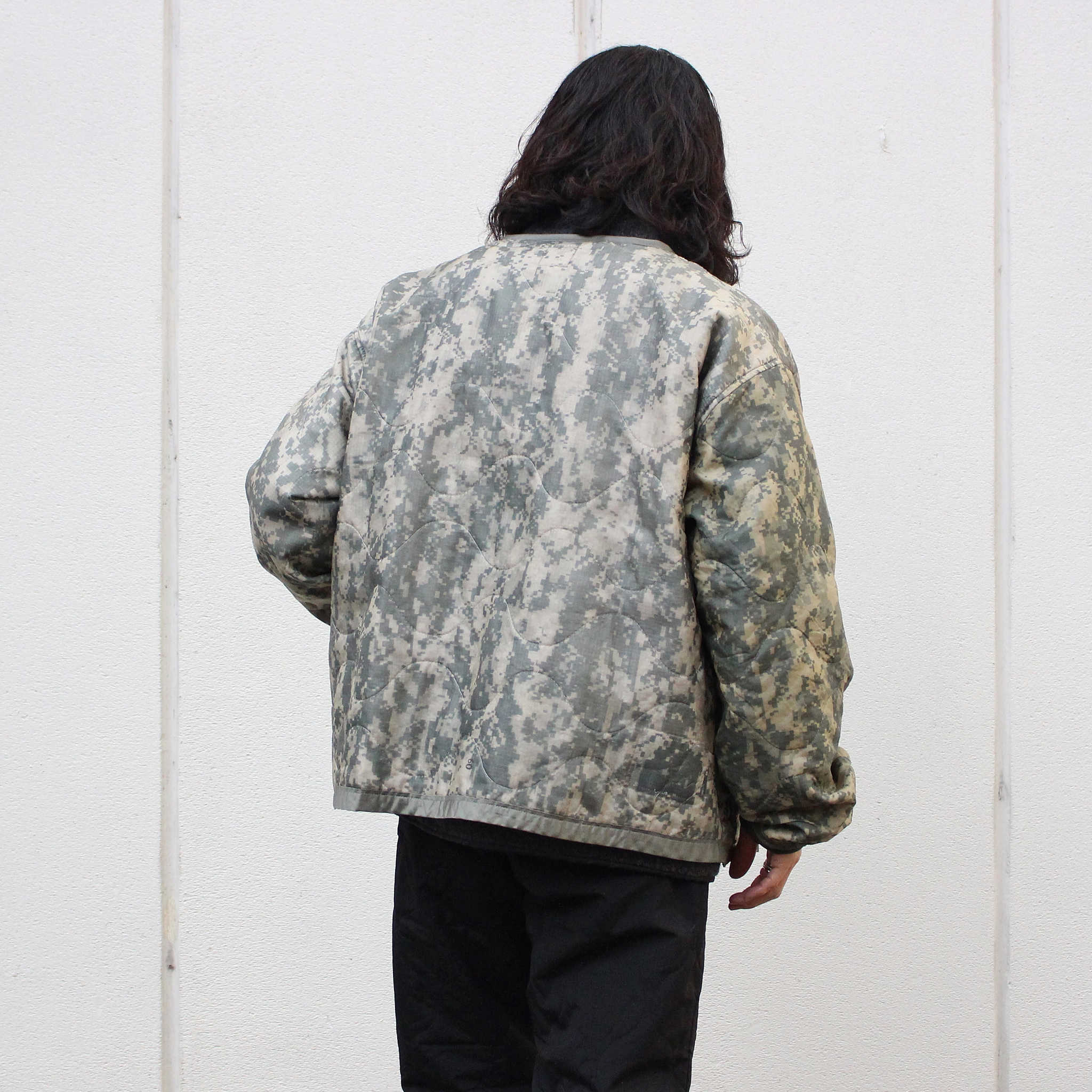 oddment オッドメント / QUILTING SHORT JACKET キルティングショートジャケト (ACU CAMO エーシーユーカモ)