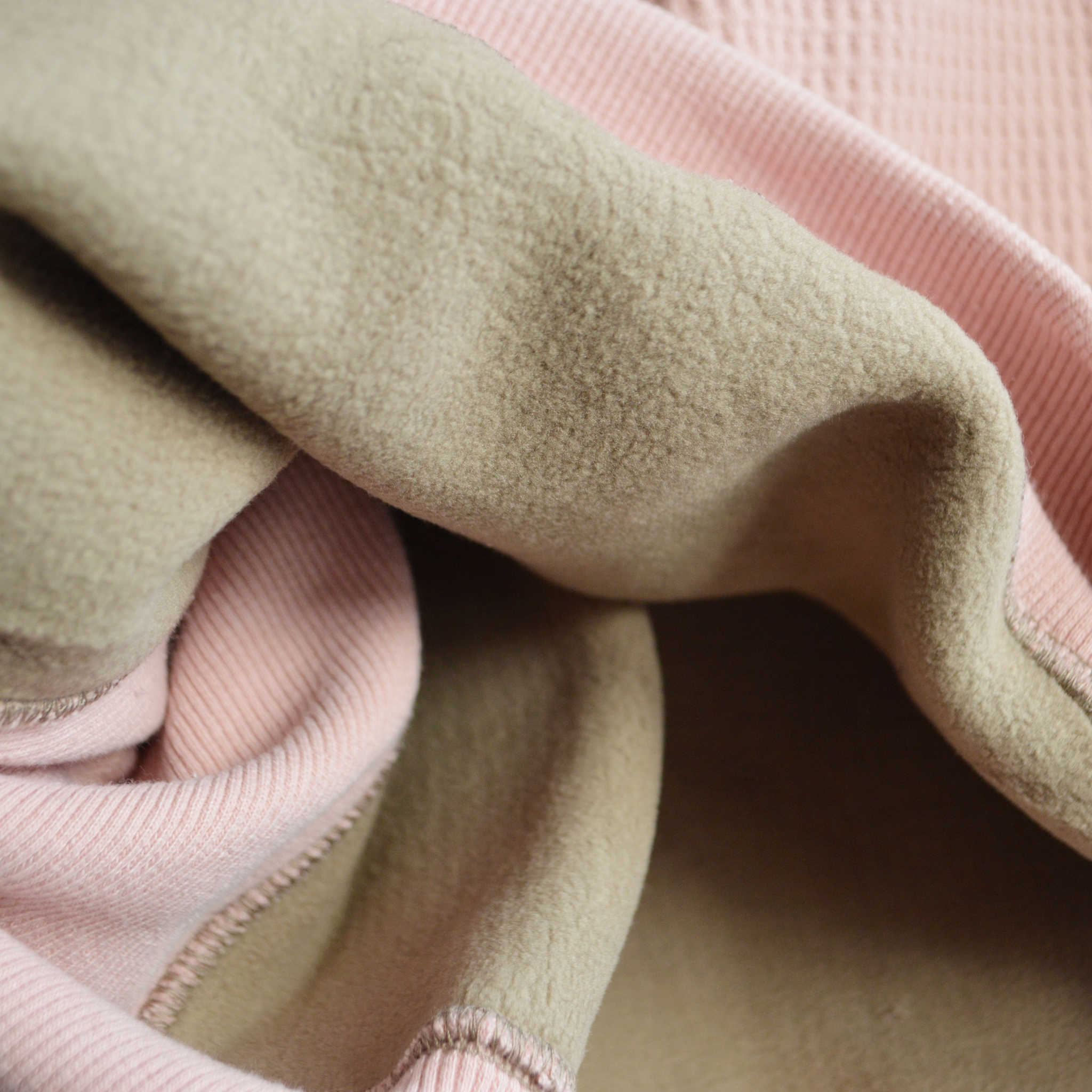 Nasngwam.×IMPRESTORE ナスングワム インプレストア / 極暖freedom sweat ゴクダンフリーダムスウェット (PINK×BROWN ピンク)