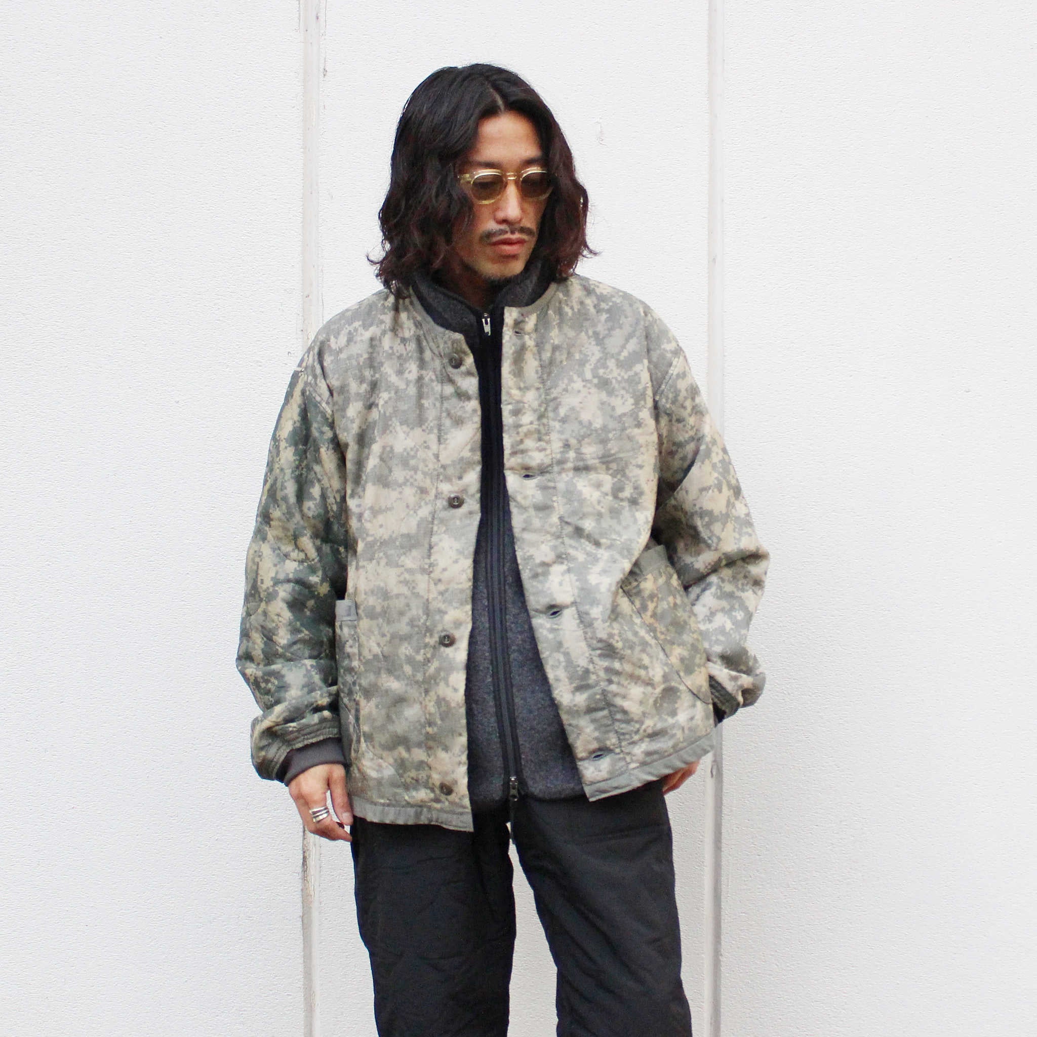 oddment オッドメント / QUILTING SHORT JACKET キルティングショートジャケト (ACU CAMO エーシーユーカモ)