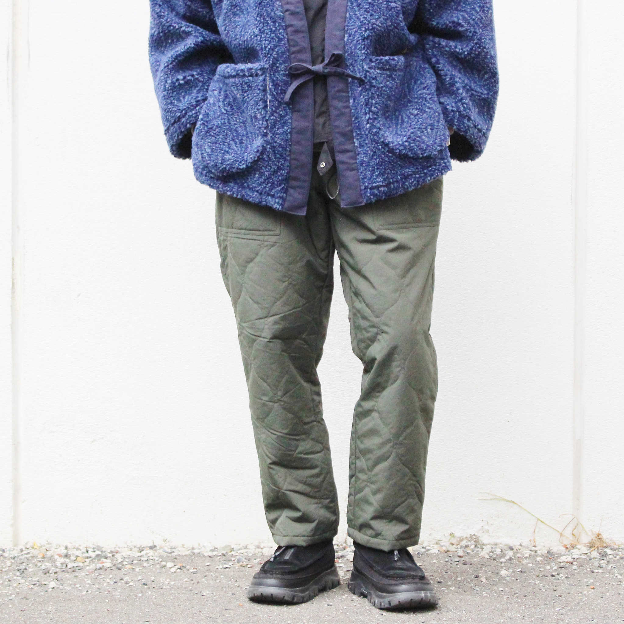 AXESQUIN アクシーズクイーン / QUILTED FATIGUE PANTS 2.0 キルティングファティーグパンツ (CONIFER コニファー)