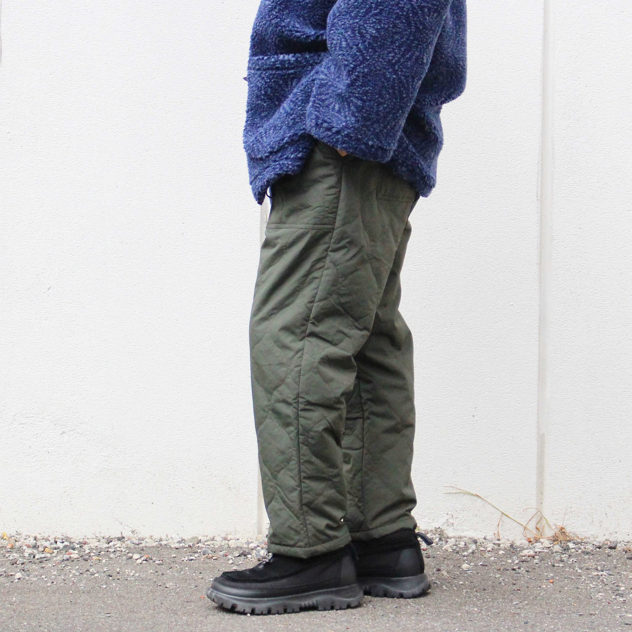 AXESQUIN アクシーズクイーン / QUILTED FATIGUE PANTS 2.0 キルティングファティーグパンツ (CONIFER コニファー)
