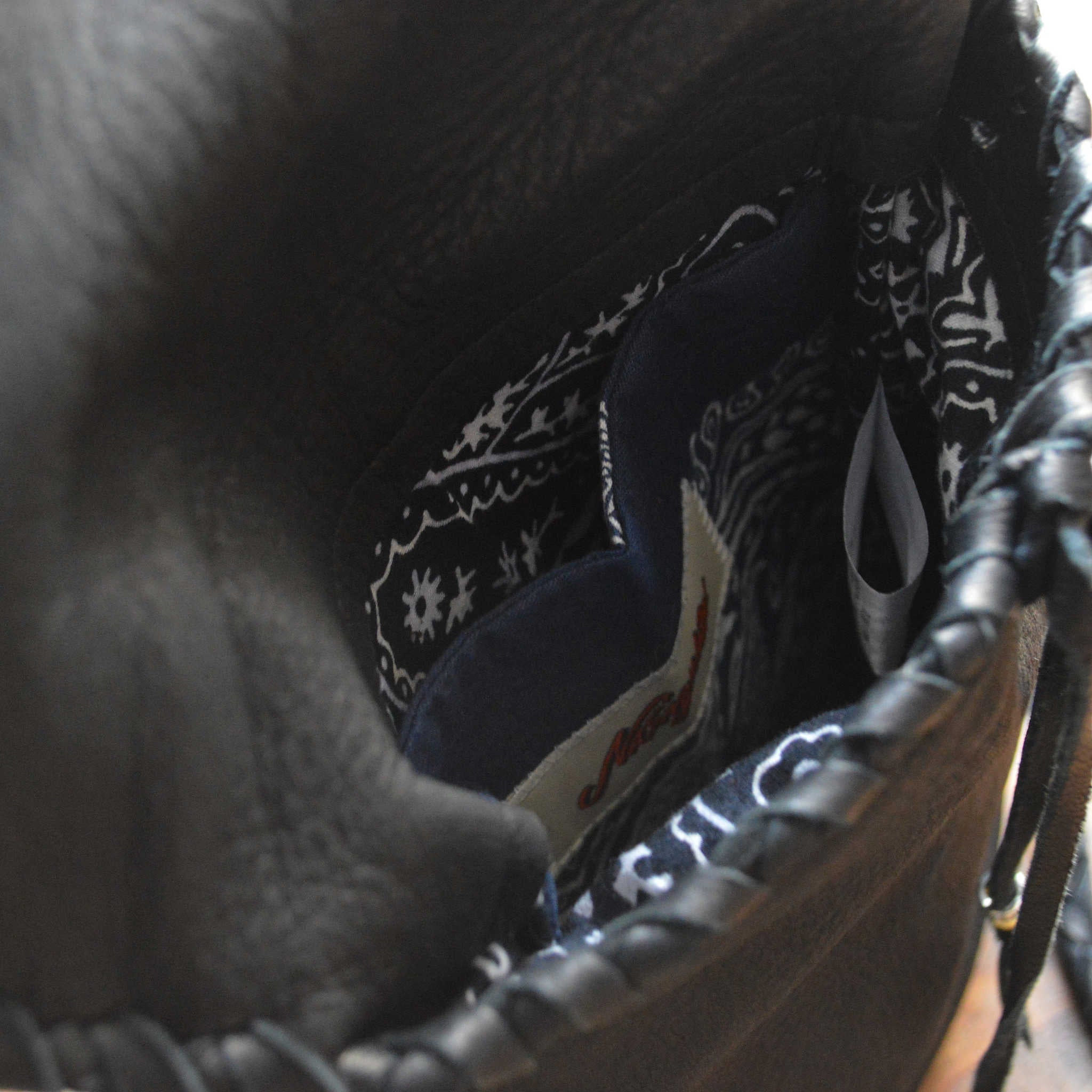 Nasngwam.×EARLYMORNING ナスングワム アーリーモーニング / DEARSKIN MEDICINE BAG ディアスキンメディスンバッグ (BLACK ブラック)
