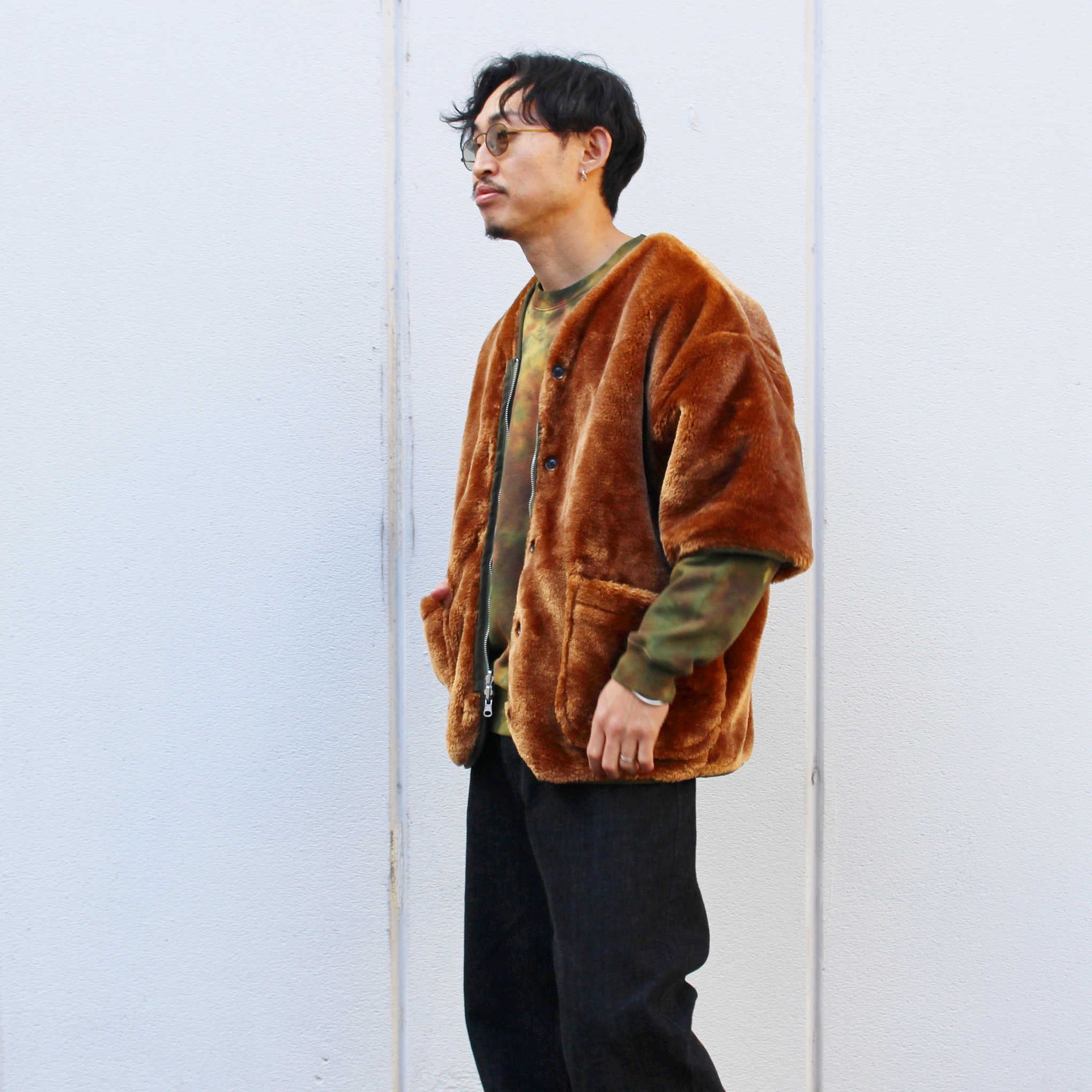 Nasngwam. ナスングワム / GRIZZLY S/S JACKET グリズリーエスエスジャケット Msize (OLIVE オリーブ)