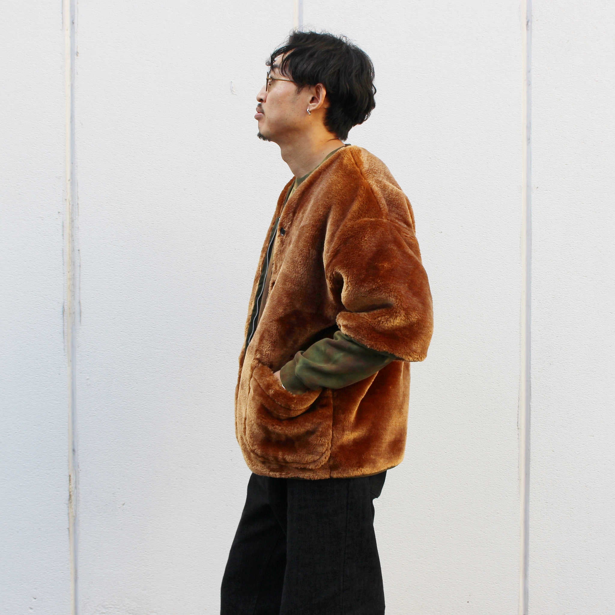 Nasngwam. ナスングワム / GRIZZLY S/S JACKET グリズリーエスエスジャケット Msize (OLIVE オリーブ)