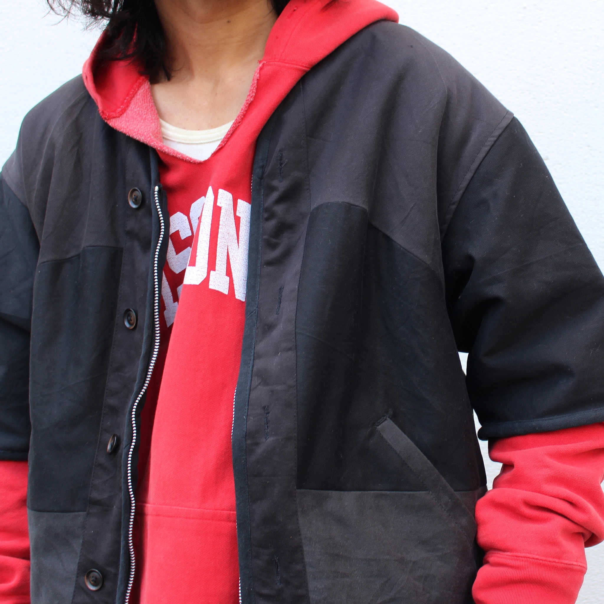 Nasngwam. ナスングワム / GRIZZLY S/S JACKET グリズリーエスエスジャケット Msize (BLACK ブラック)