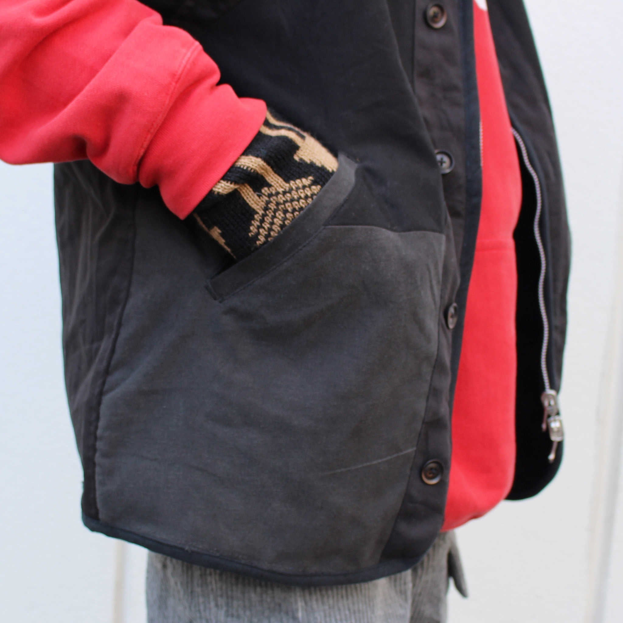 Nasngwam. ナスングワム / GRIZZLY S/S JACKET グリズリーエスエスジャケット Msize (BLACK ブラック)