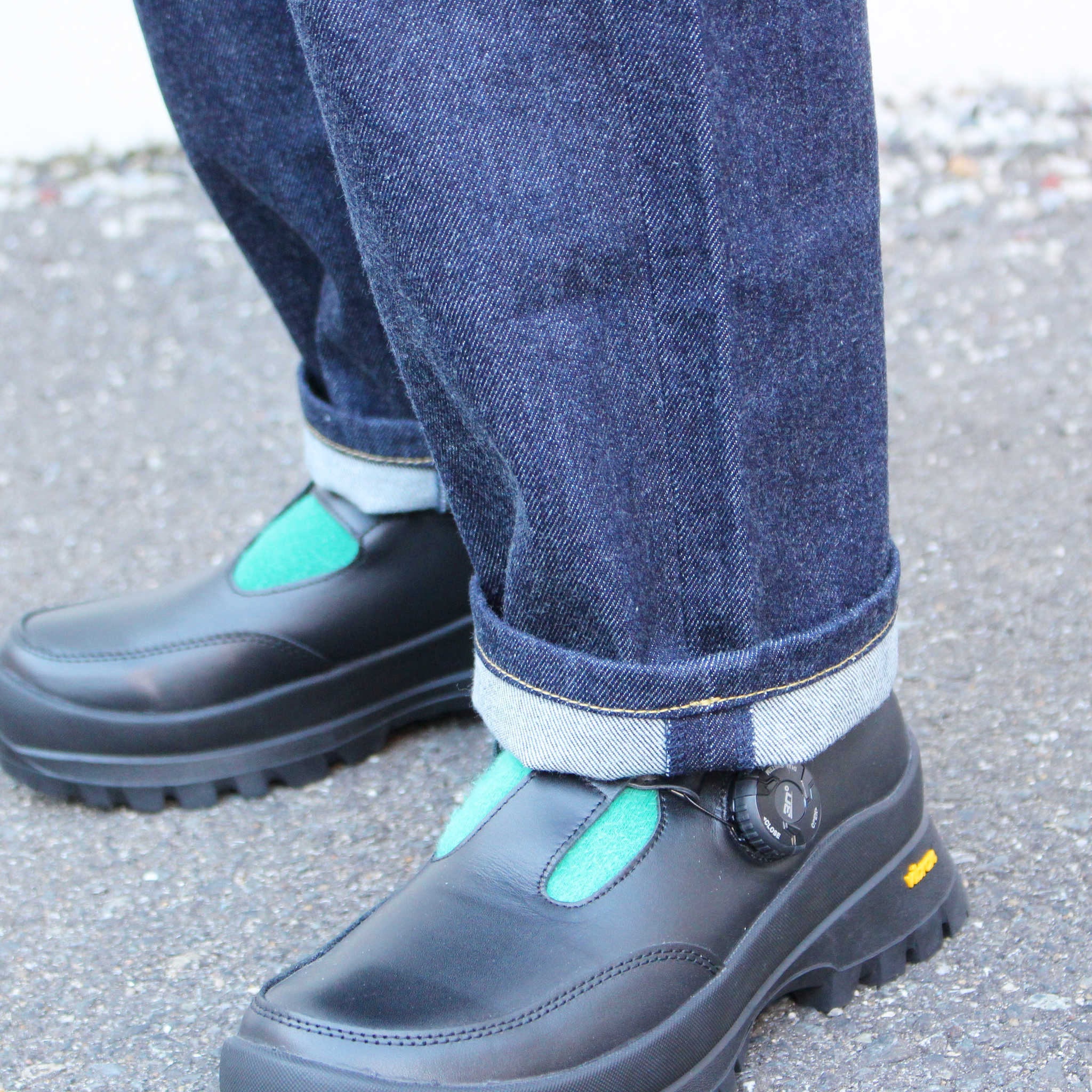 LAMOND ラモンド / DENIM EASY TROUSERS デニムイージートラウザーズ (BLUE ONE WASH ブルーワンウォッシュ)