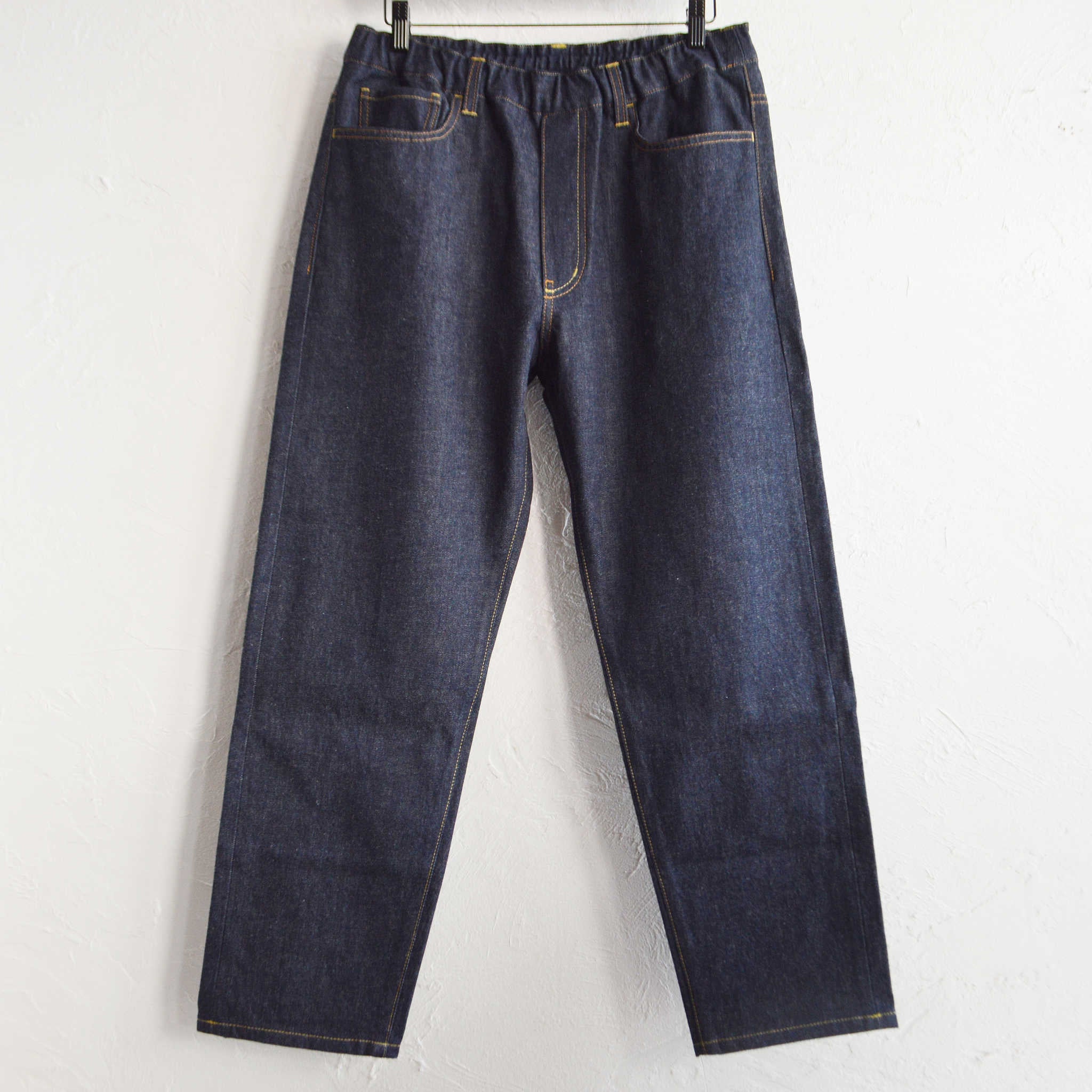 LAMOND ラモンド / DENIM EASY TROUSERS デニムイージートラウザーズ (BLUE ONE WASH ブルーワンウォッシュ)