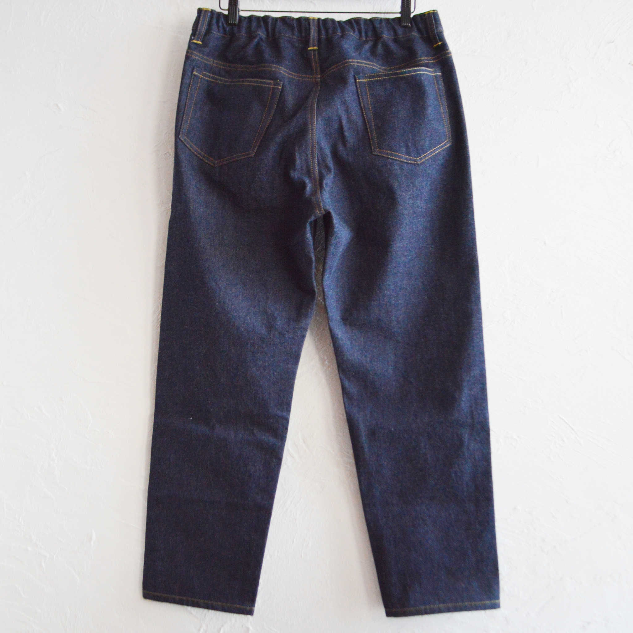 LAMOND ラモンド / DENIM EASY TROUSERS デニムイージートラウザーズ (BLUE ONE WASH ブルーワンウォッシュ)