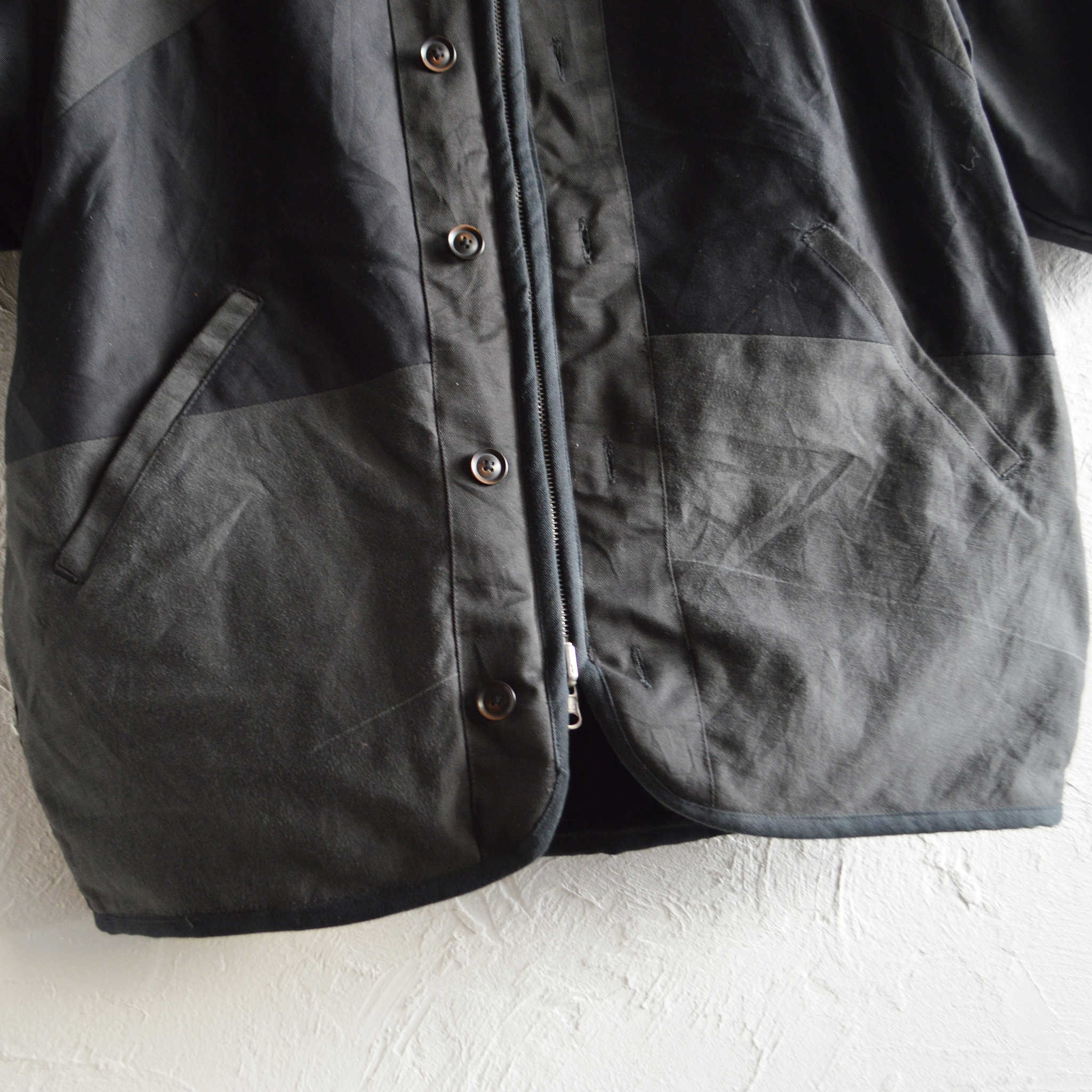 Nasngwam. ナスングワム / GRIZZLY S/S JACKET グリズリーエスエスジャケット Msize (BLACK ブラック)