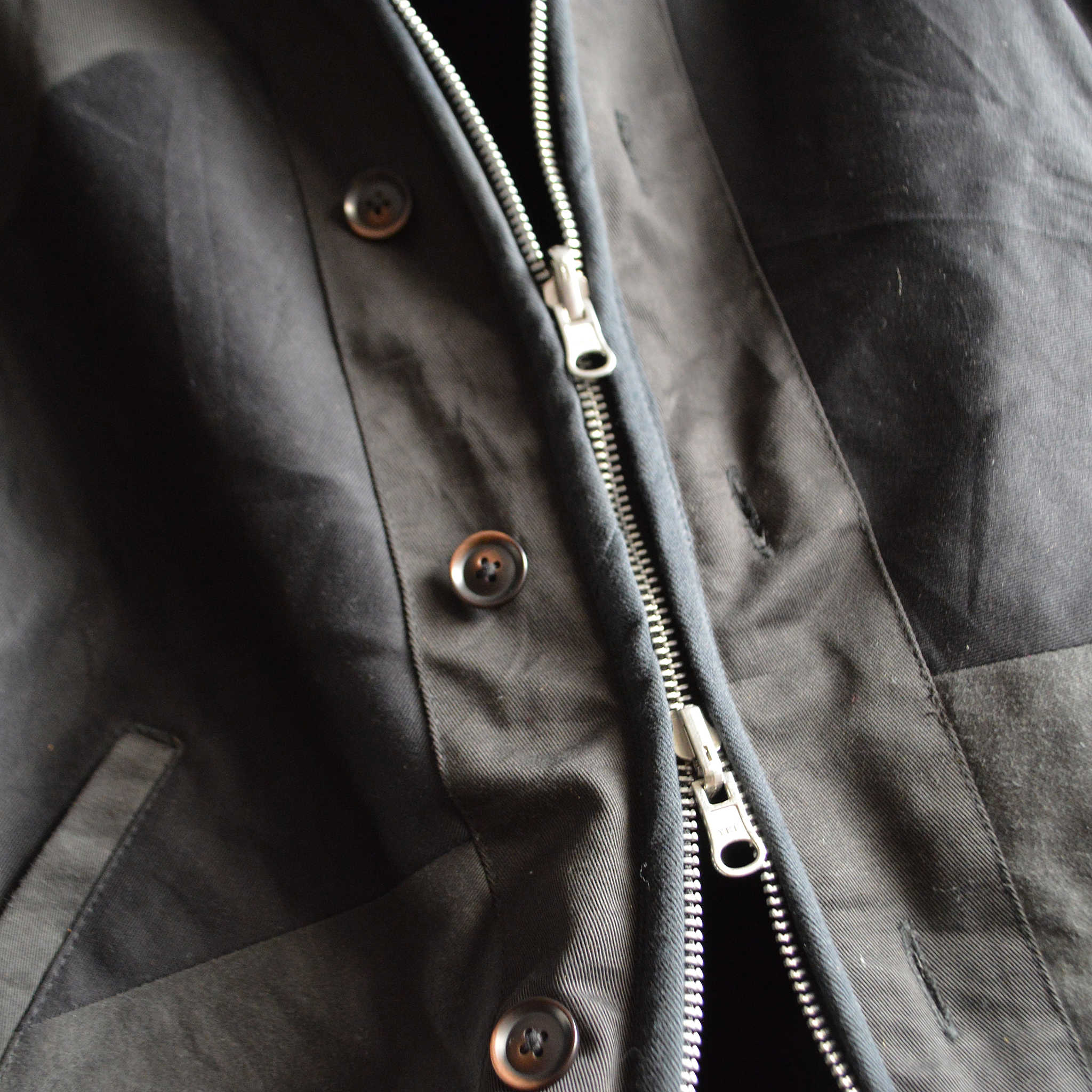 Nasngwam. ナスングワム / GRIZZLY S/S JACKET グリズリーエスエスジャケット Msize (BLACK ブラック)