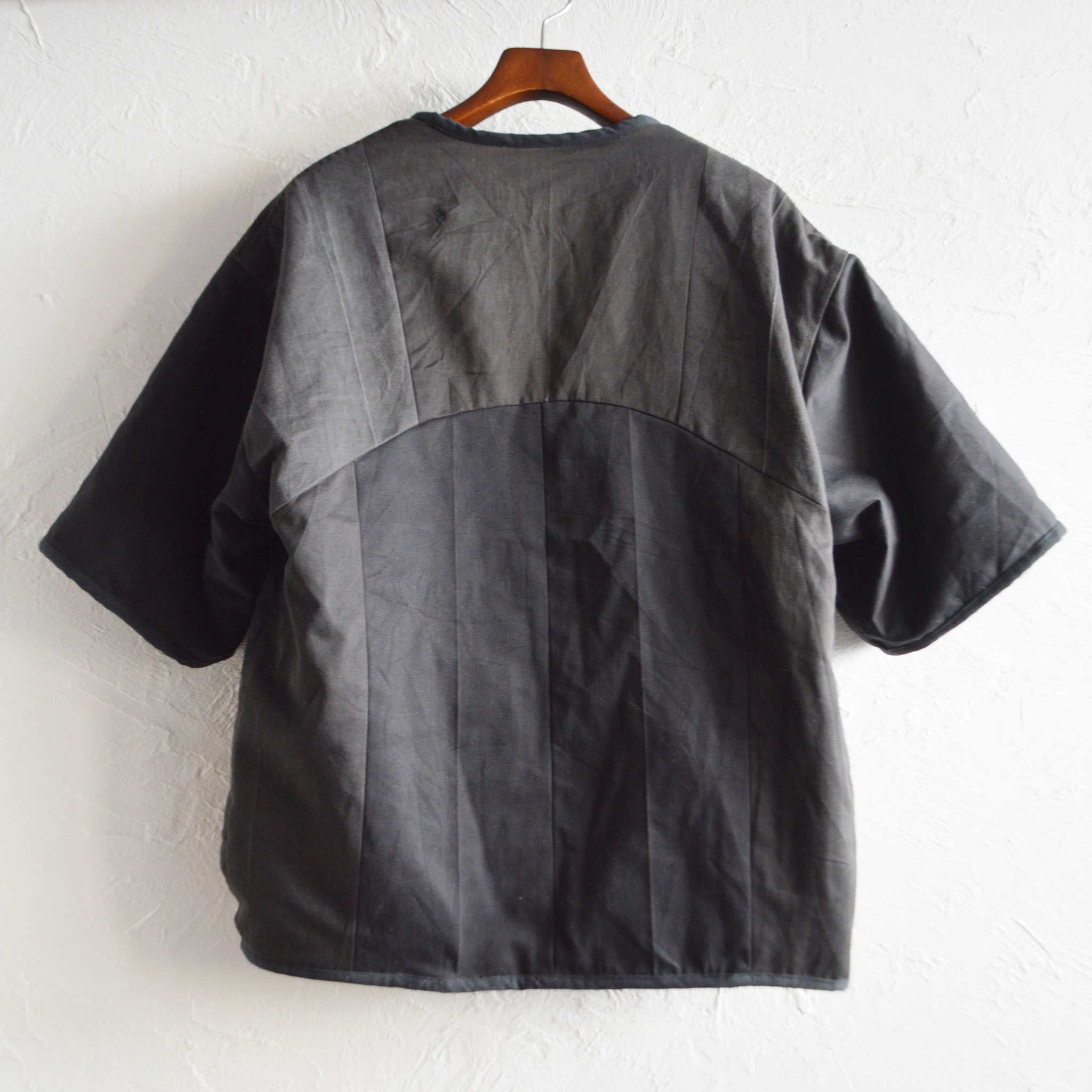 Nasngwam. ナスングワム / GRIZZLY S/S JACKET グリズリーエスエスジャケット Msize (BLACK ブラック)