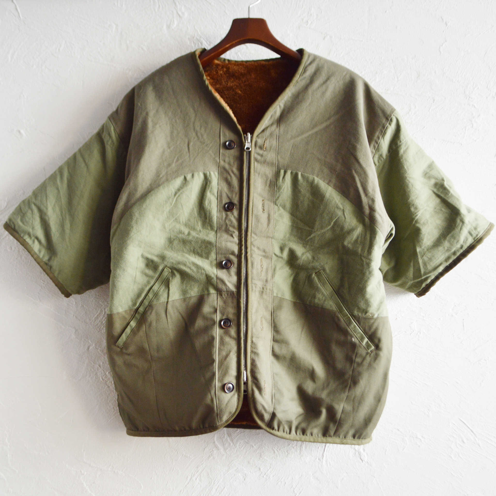 Nasngwam. ナスングワム / GRIZZLY S/S JACKET グリズリーエスエスジャケット Msize (OLIVE オリーブ)