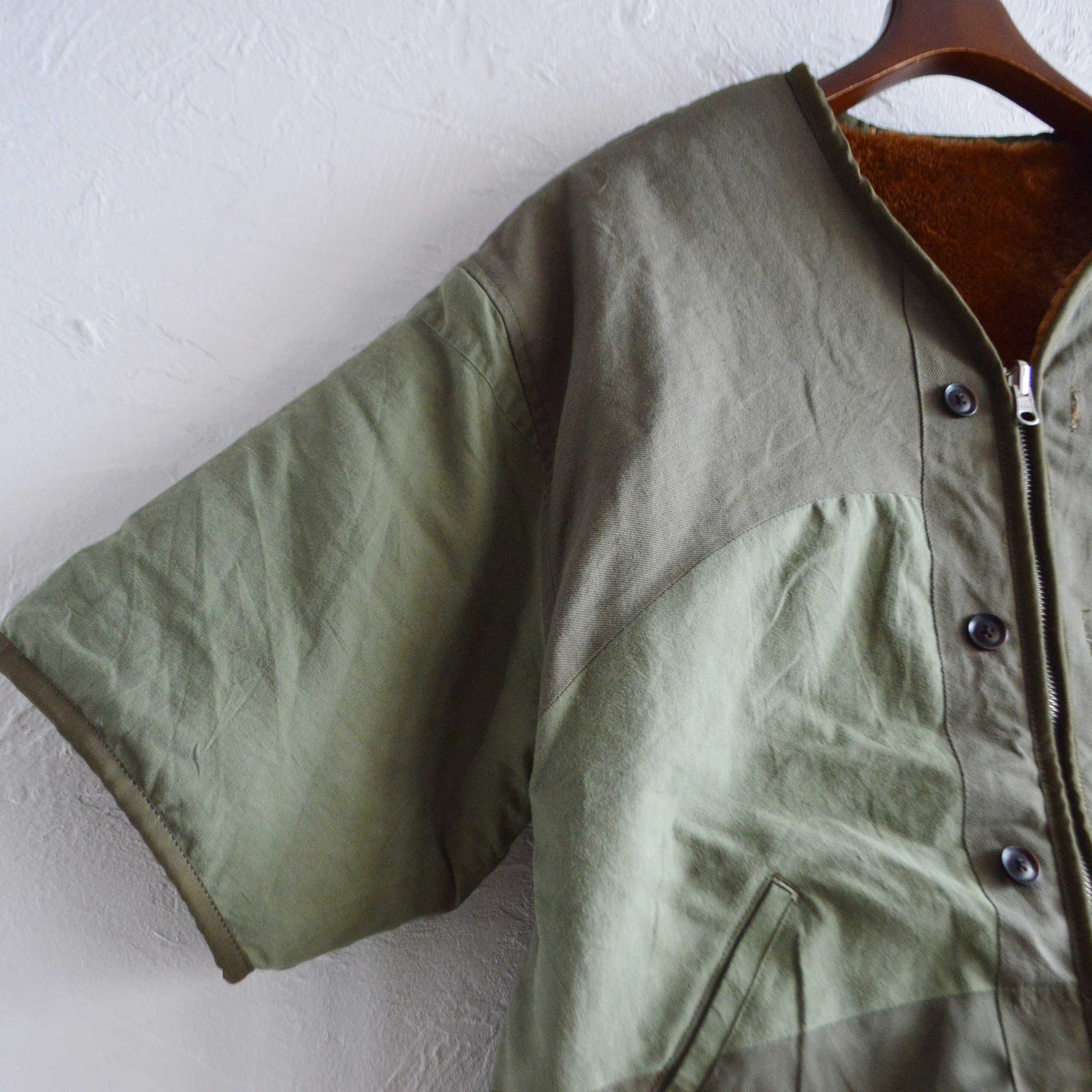 Nasngwam. ナスングワム / GRIZZLY S/S JACKET グリズリーエスエスジャケット Msize (OLIVE オリーブ)