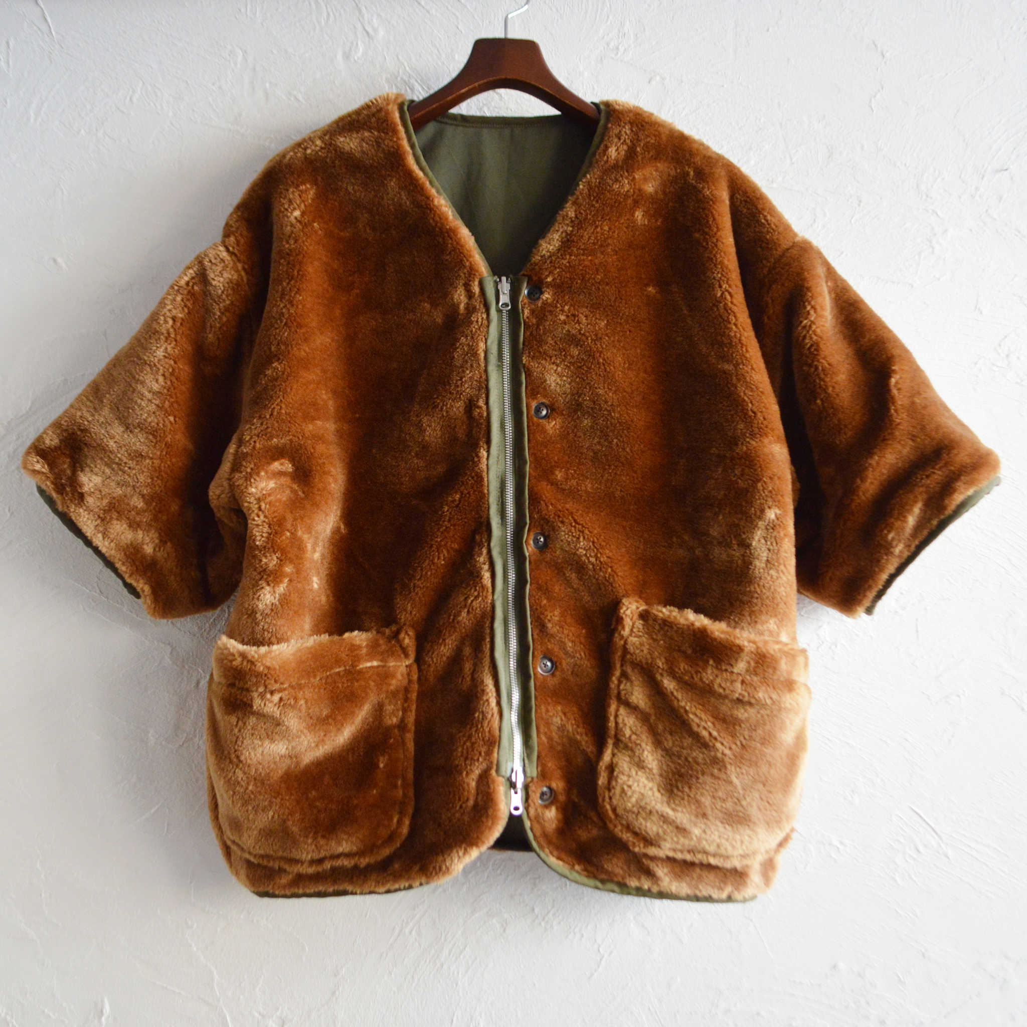 Nasngwam. ナスングワム / GRIZZLY S/S JACKET グリズリーエスエスジャケット Lsize (OLIVE オリーブ)