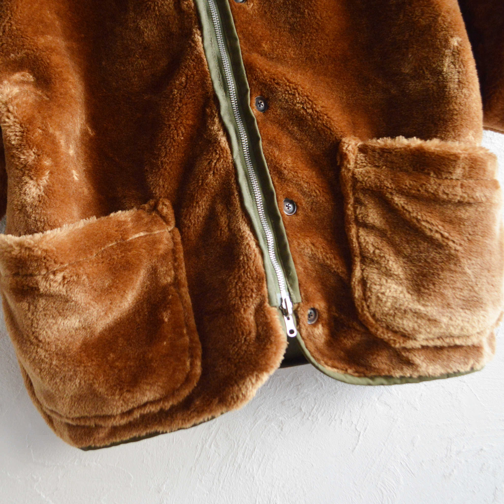 Nasngwam. ナスングワム / GRIZZLY S/S JACKET グリズリーエスエスジャケット Lsize (OLIVE オリーブ)