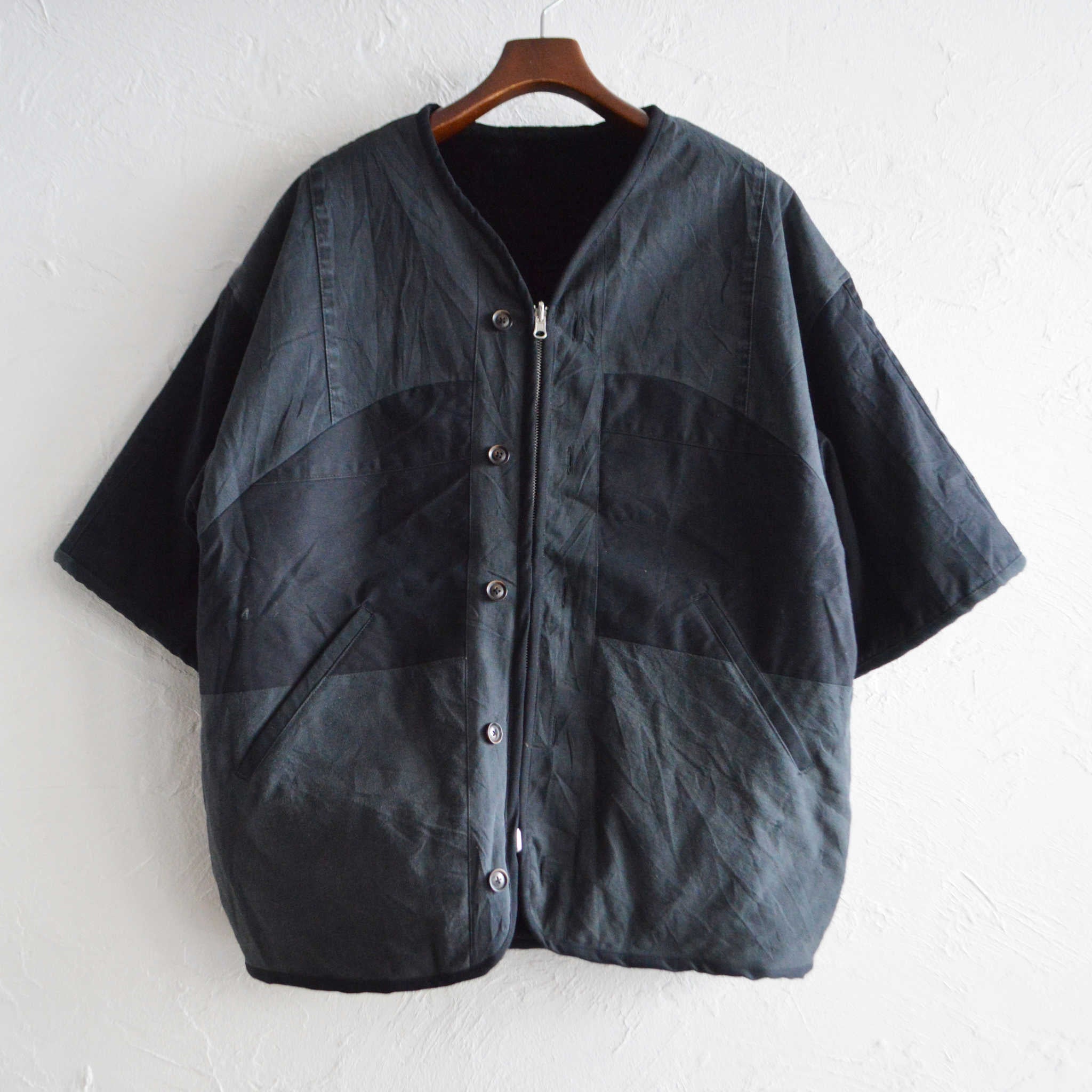 Nasngwam. ナスングワム / GRIZZLY S/S JACKET グリズリーエスエスジャケット Lsize (BLACK ブラック)