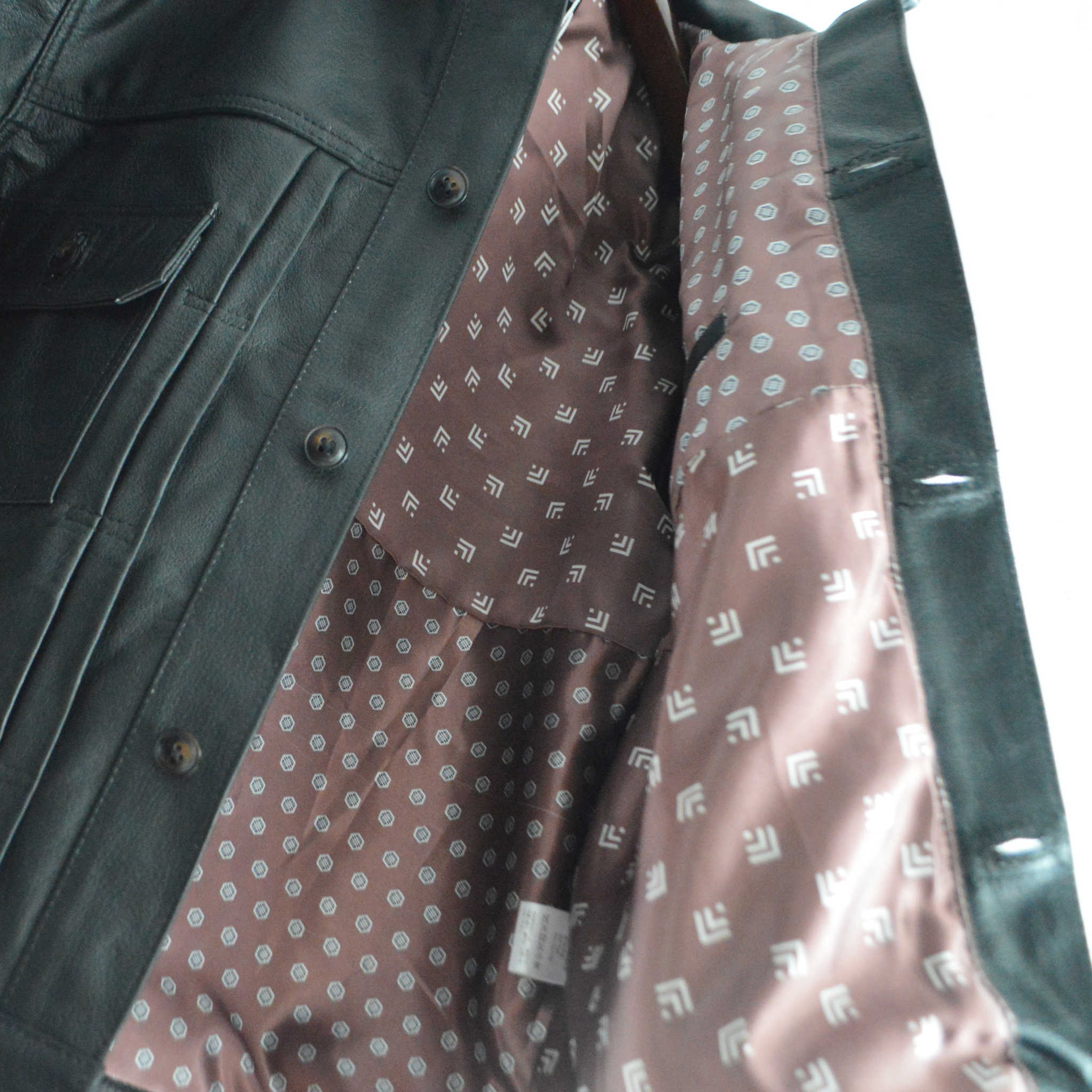 Nasngwam. ナスングワム / ATAVISM LEATHER JACKET アタビズムジャケット Msize (BLACK ブラック)