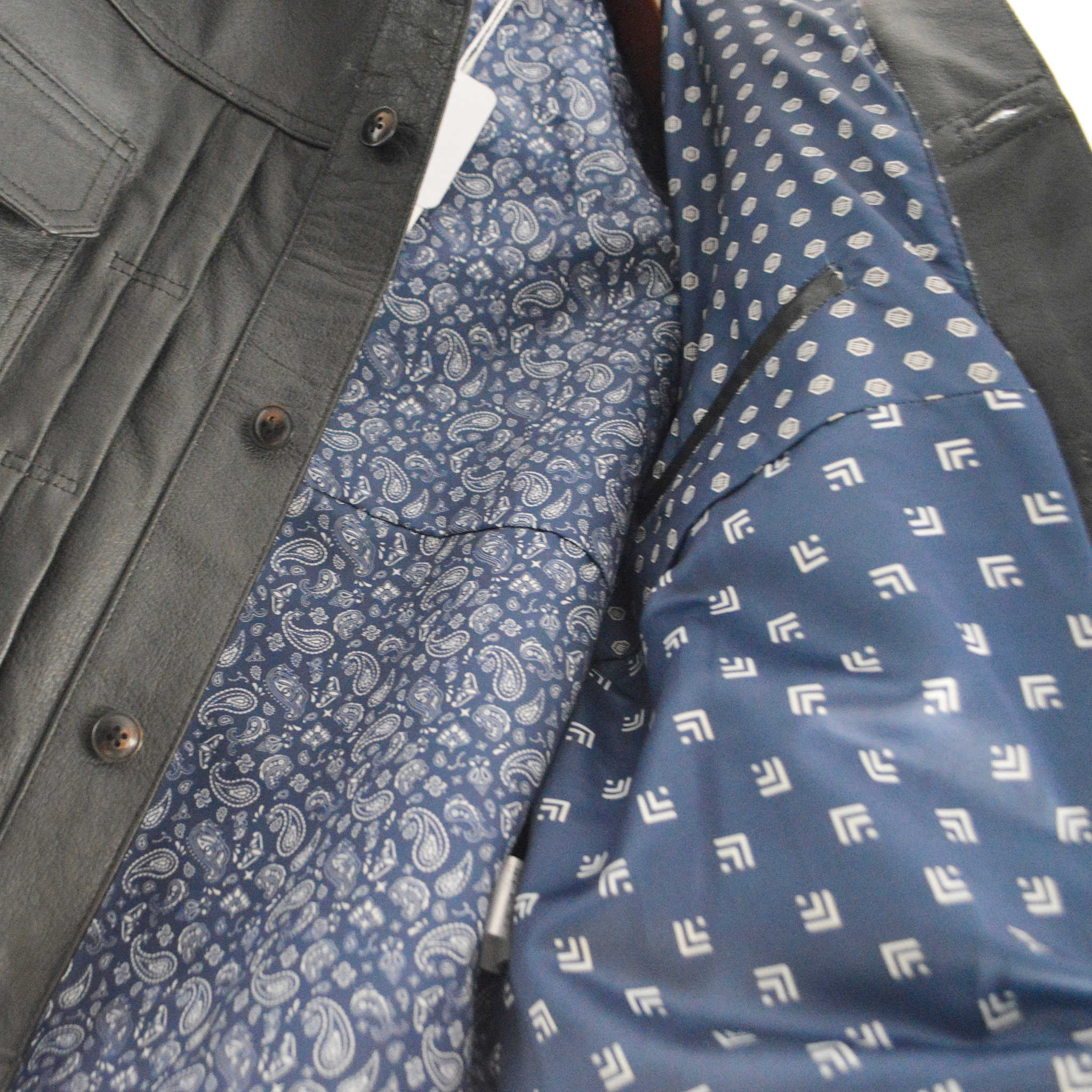 Nasngwam. ナスングワム / ATAVISM LEATHER JACKET アタビズムジャケット Msize (BLACK ブラック)