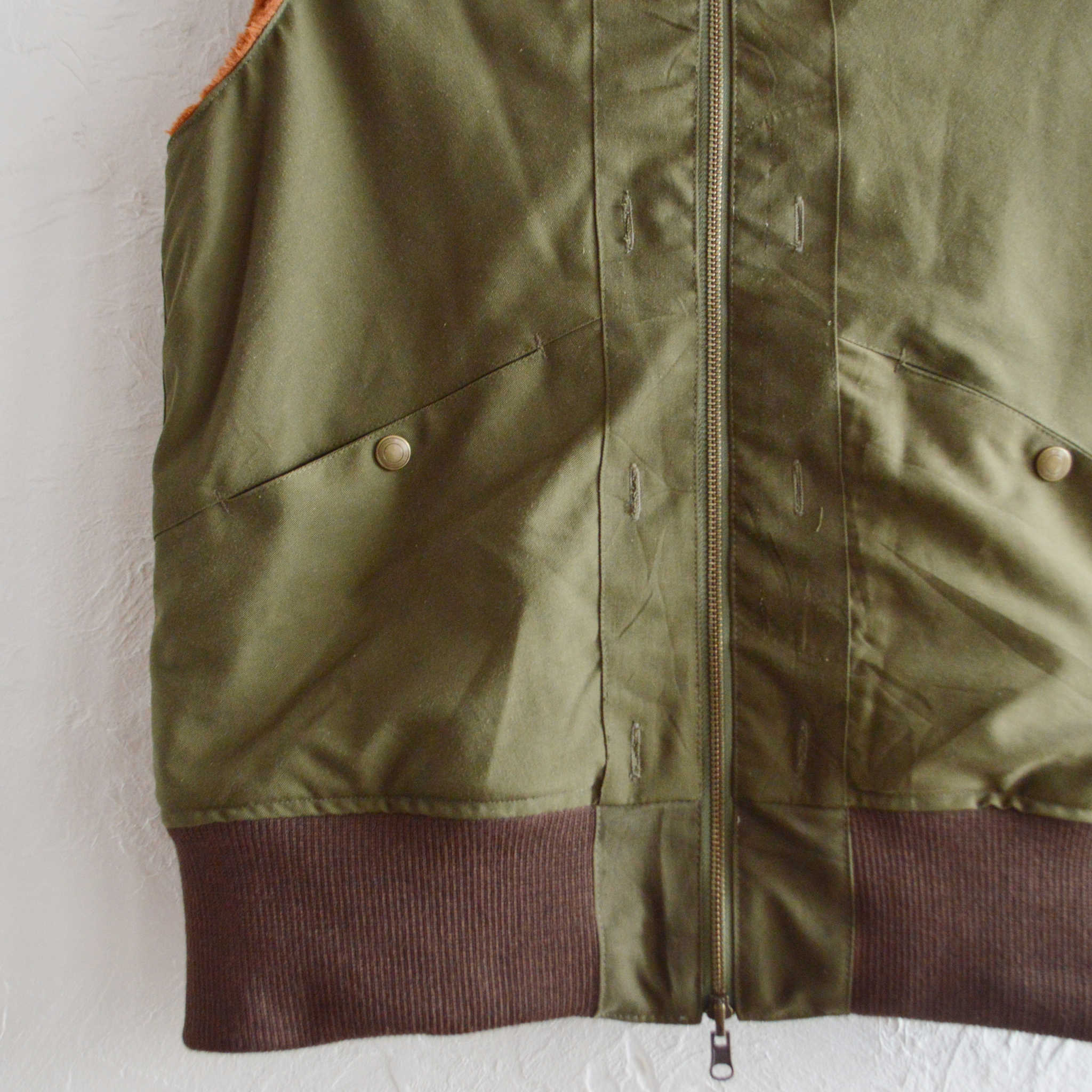 Nasngwam. ナスングワム / POLER VEST ポーラベスト (OLIVE オリーブ)