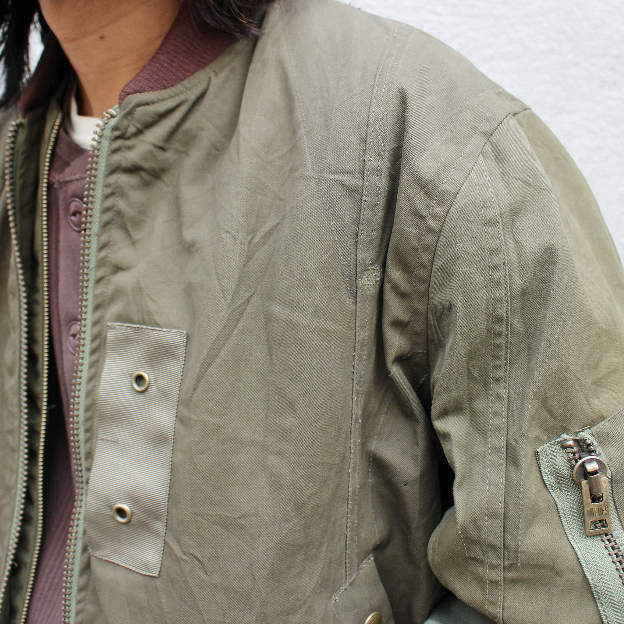 Nasngwam. ナスングワム / POLER VEST ポーラベスト (OLIVE オリーブ)