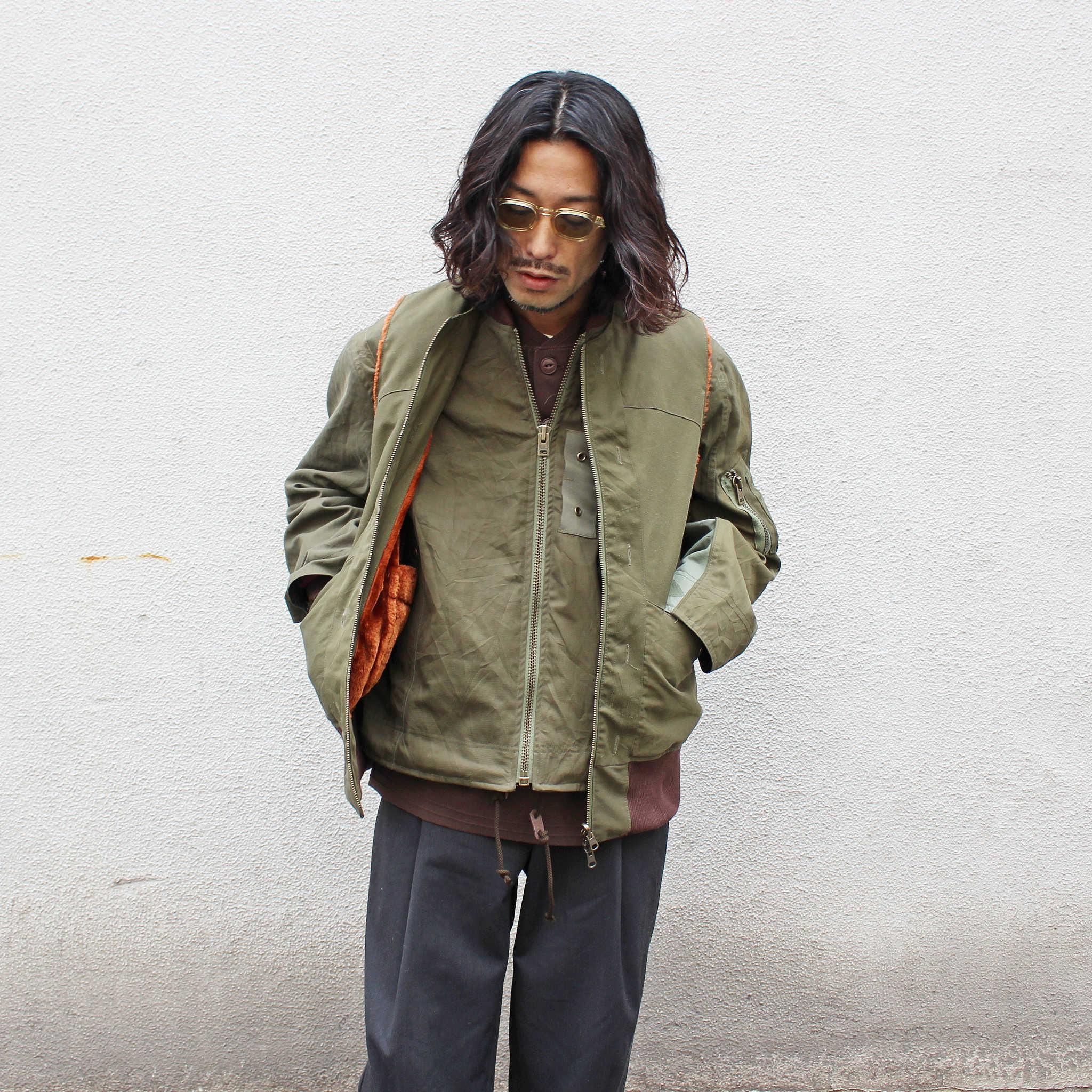 Nasngwam. ナスングワム / POLER VEST ポーラベスト (OLIVE オリーブ)