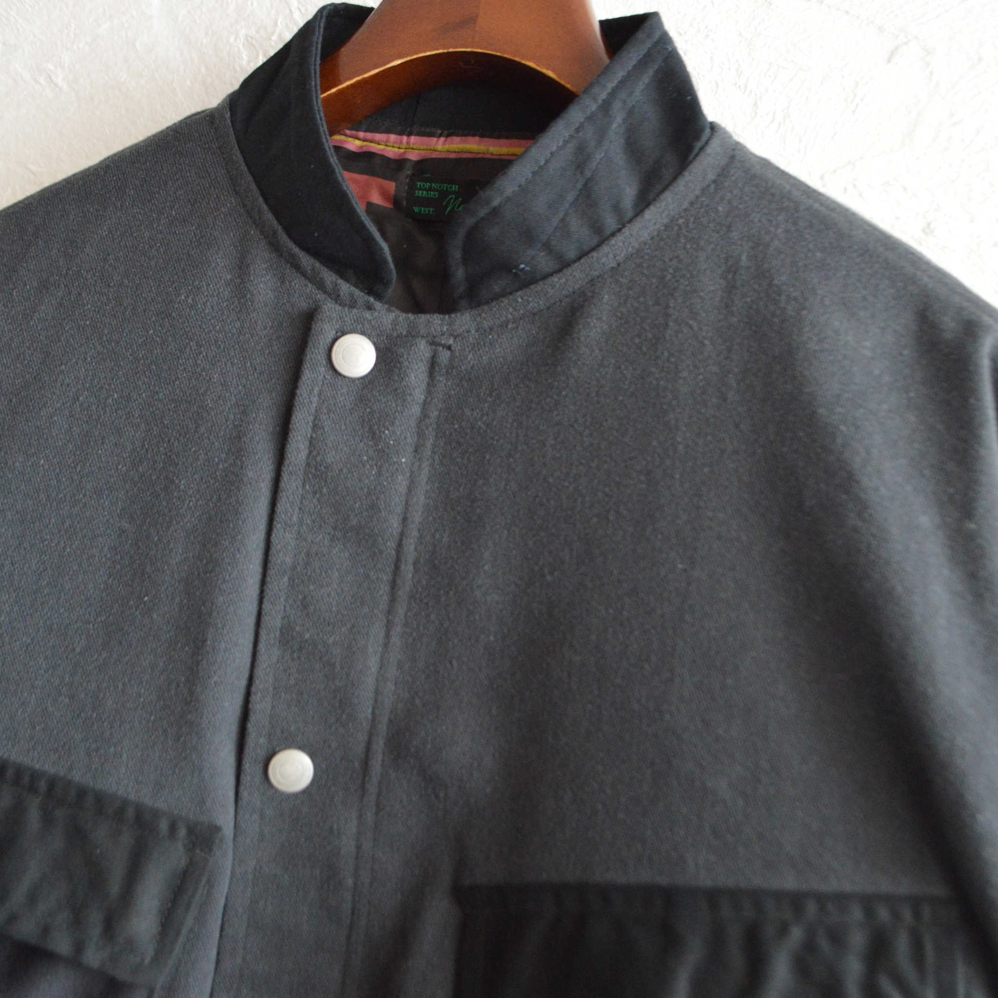 Nasngwam. ナスングワム / CP JACKET シーピージャケット (BLACK ブラック)