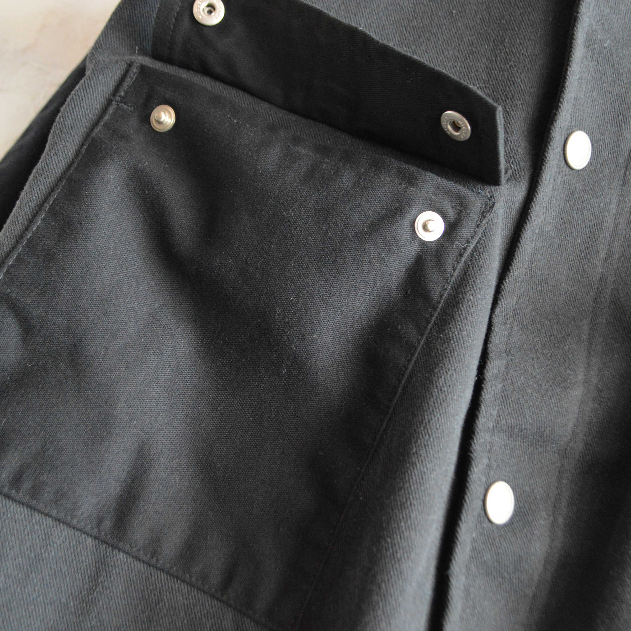 Nasngwam. ナスングワム / CP JACKET シーピージャケット (BLACK ブラック)