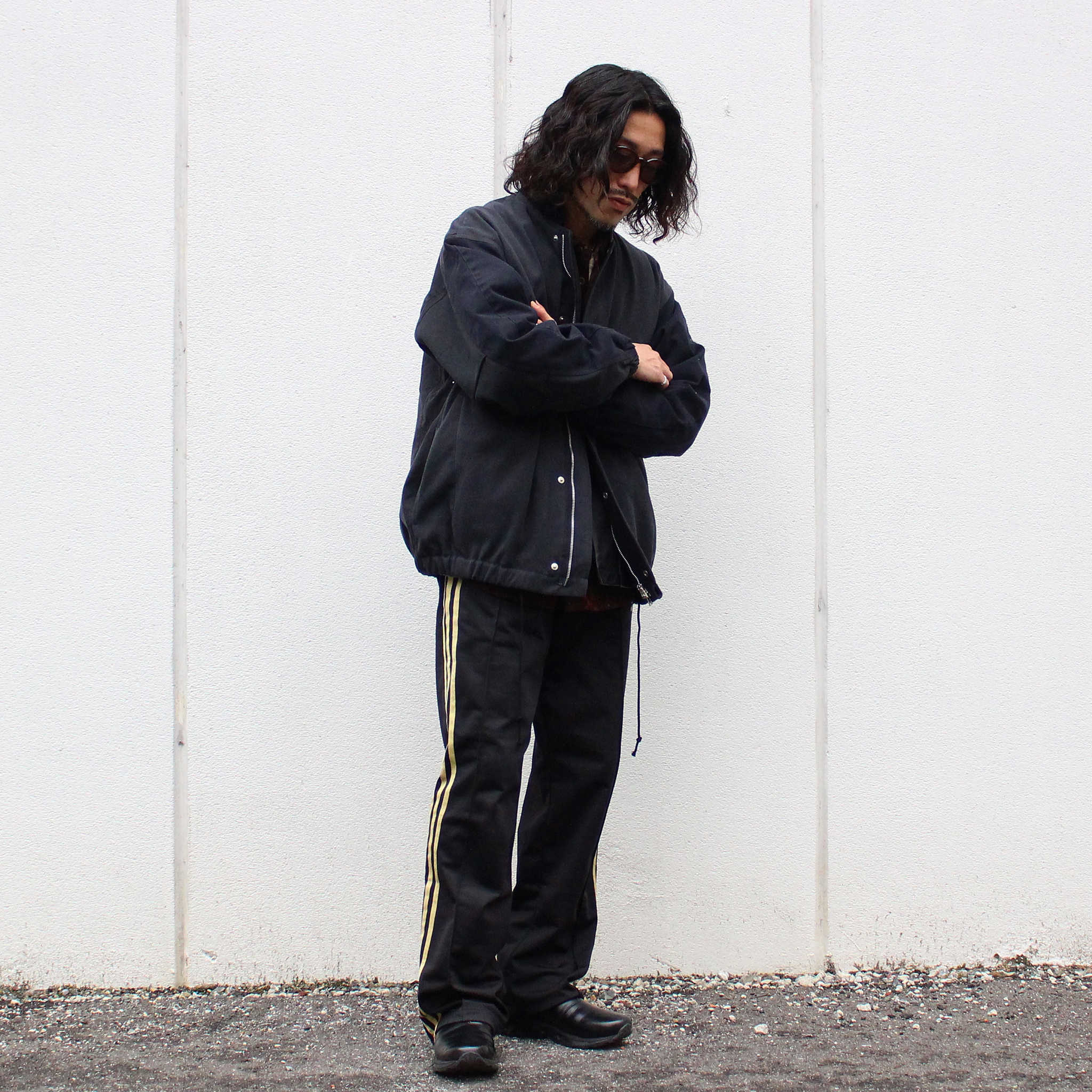 Nasngwam. ナスングワム / CP JACKET シーピージャケット (BLACK ブラック)