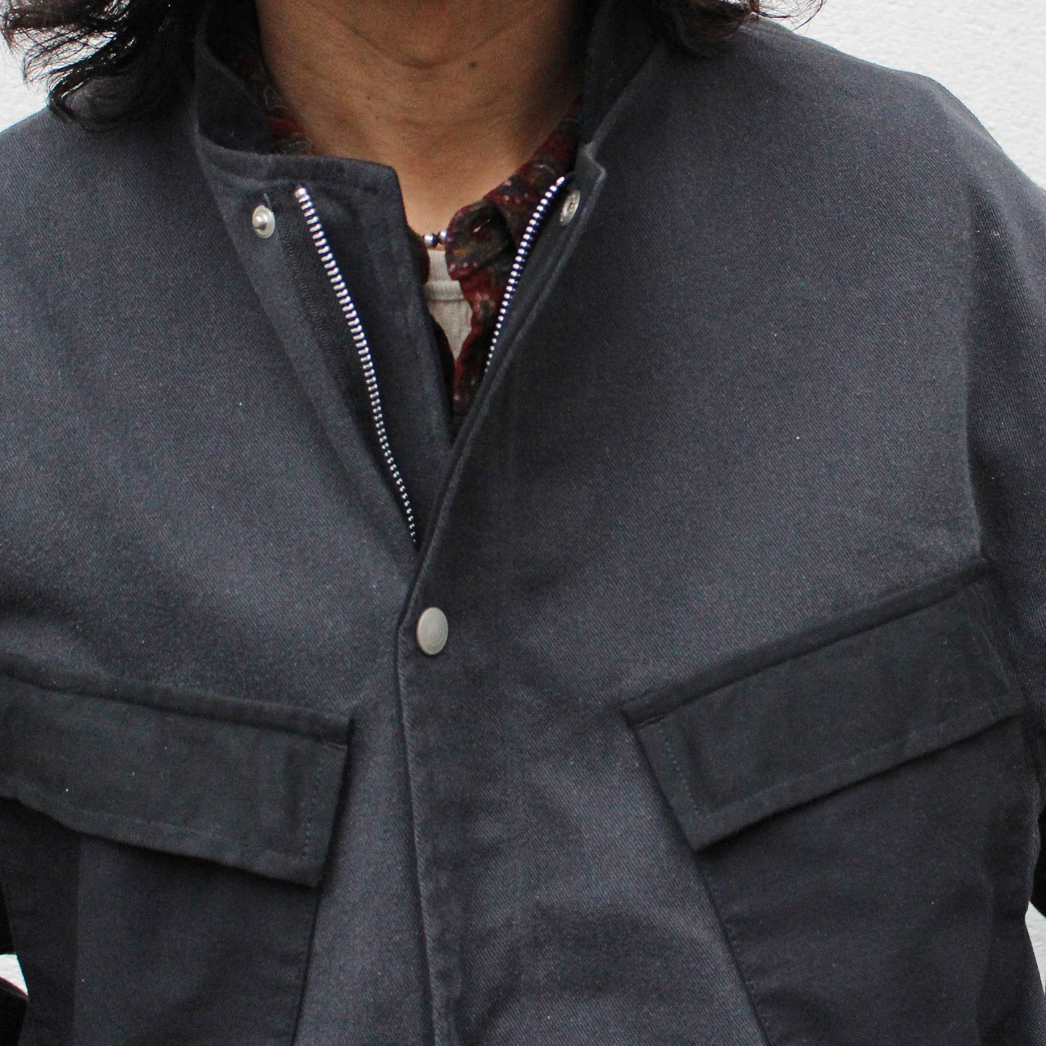 Nasngwam. ナスングワム / CP JACKET シーピージャケット (BLACK ブラック)